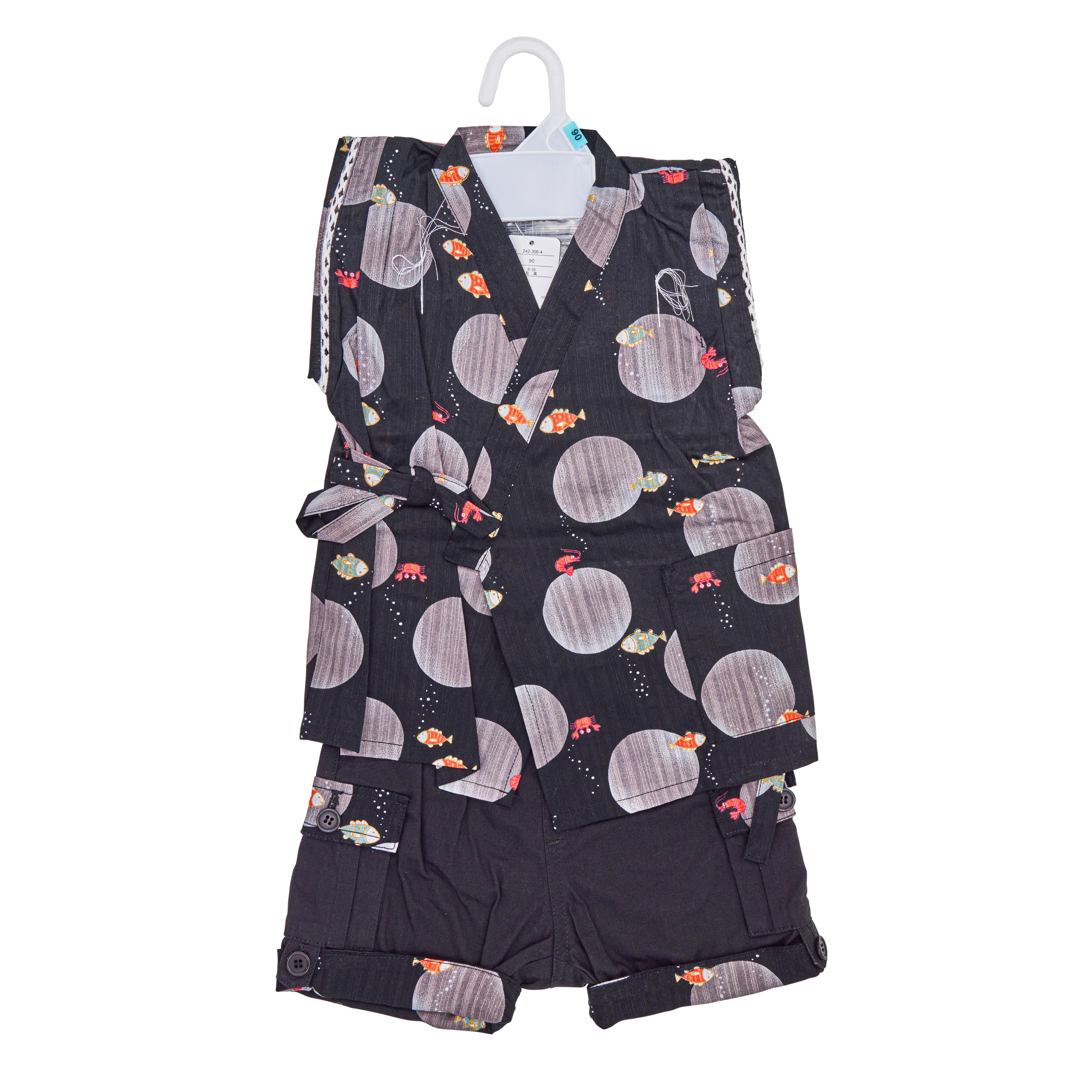 Boys' Jinbei dress Fish for 90cm tall - 200g