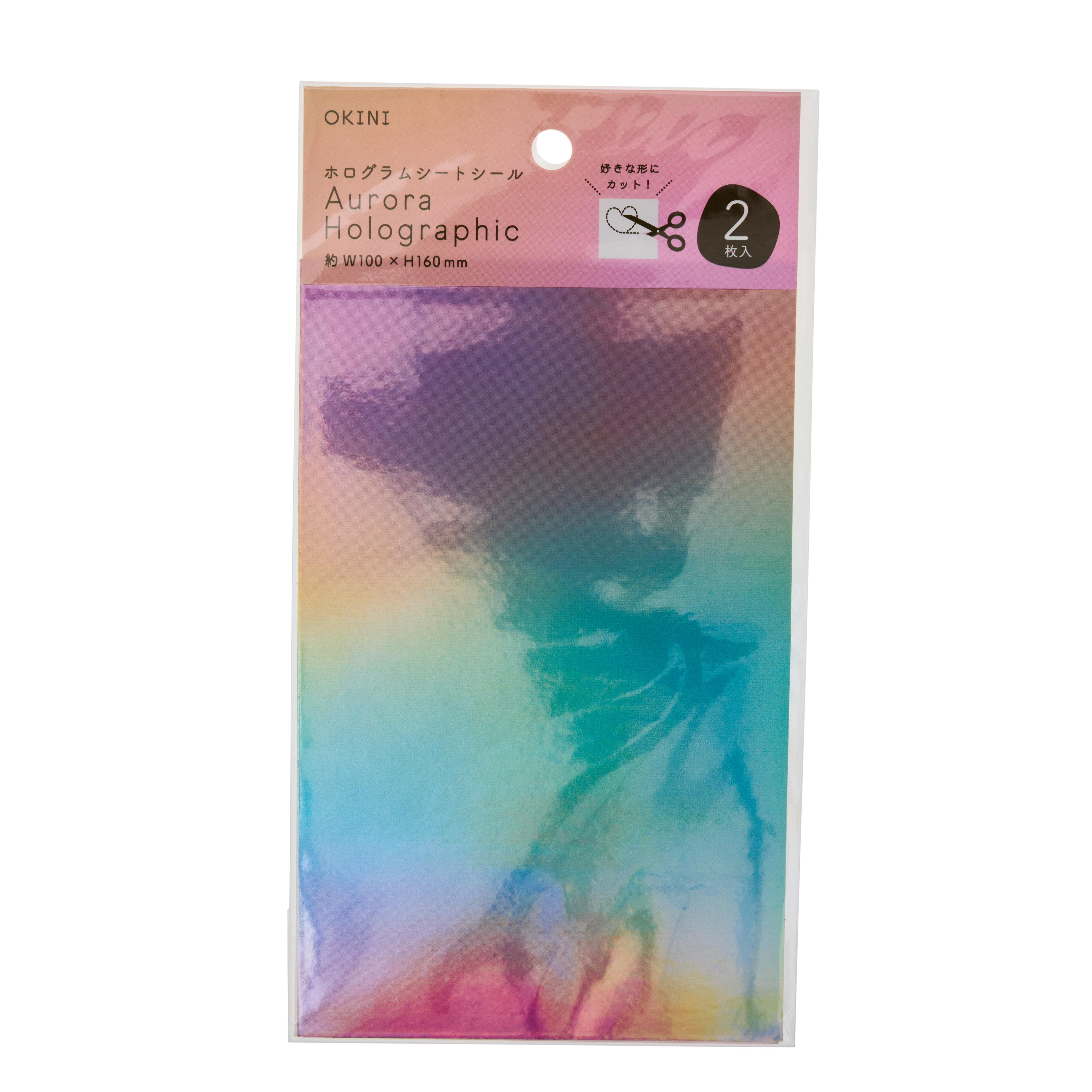 Japan Centre Coin Store Aurora Holographic Sheet Seal - 10g, 2 sheets