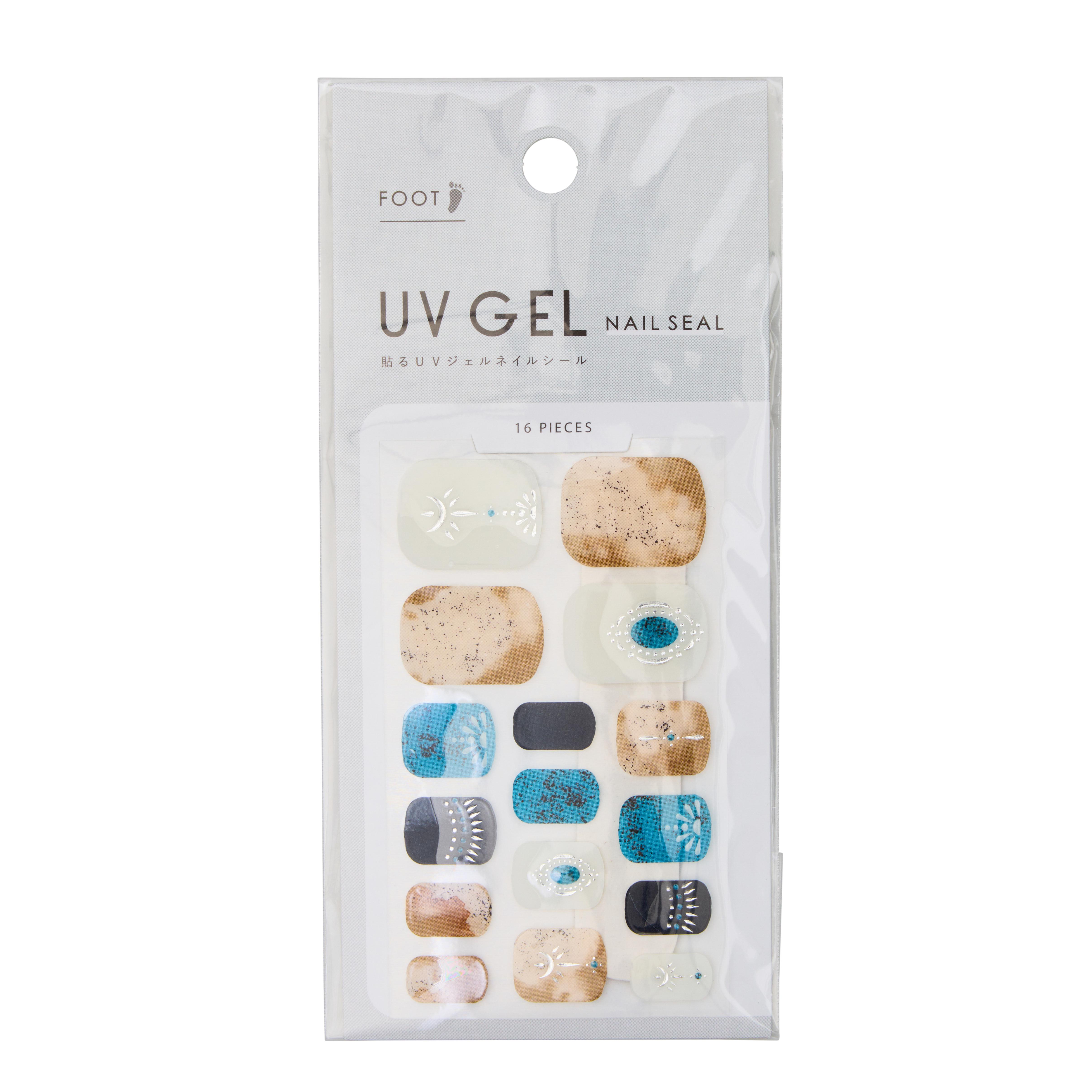 Japan Centre Coin Store UV Gel Toe Nail Seal, Jewellery Designs - 10g, 16 seals