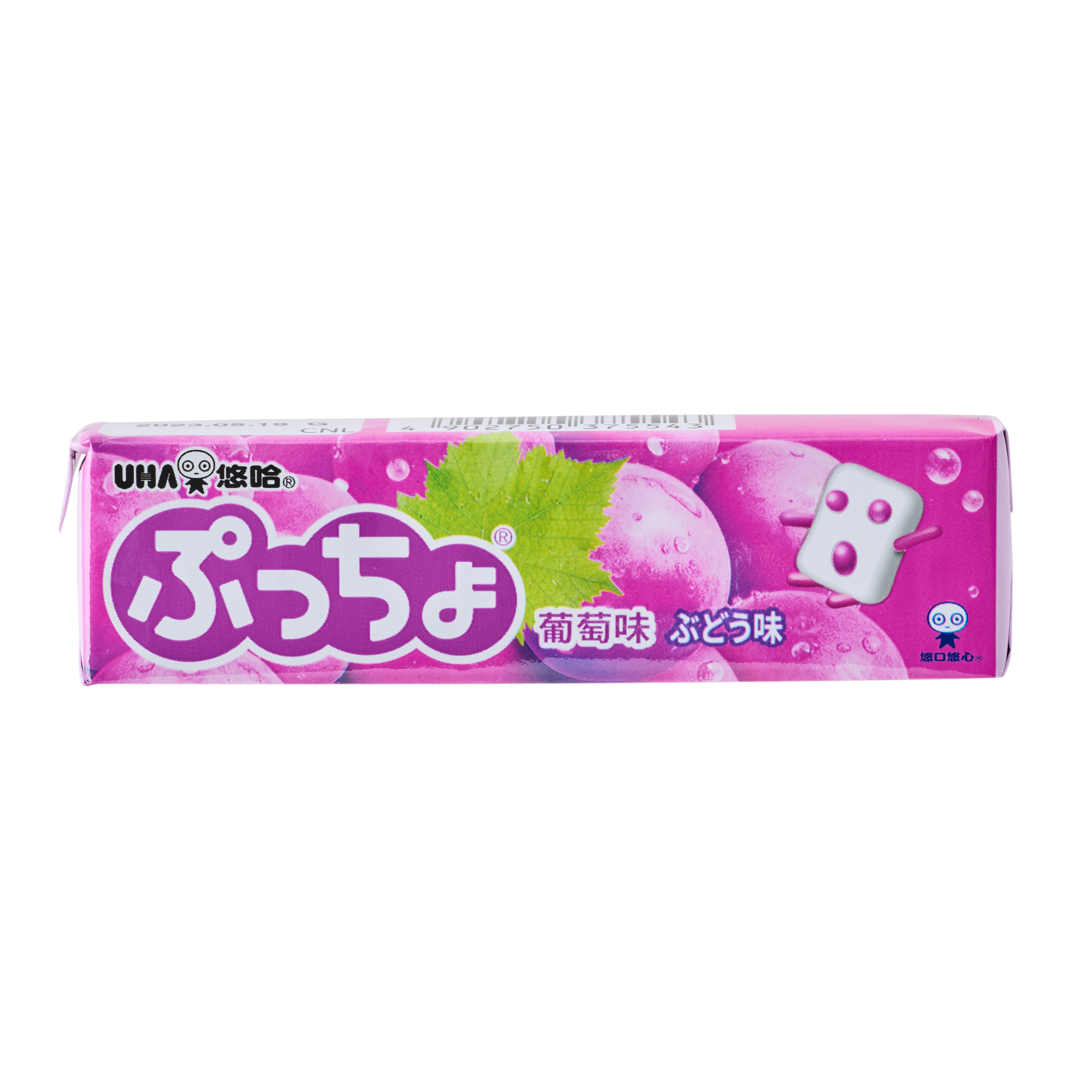ふっちょ 公式】UHA味覚糖 商品カタログ ぷっちょスティック とろけるグレープ