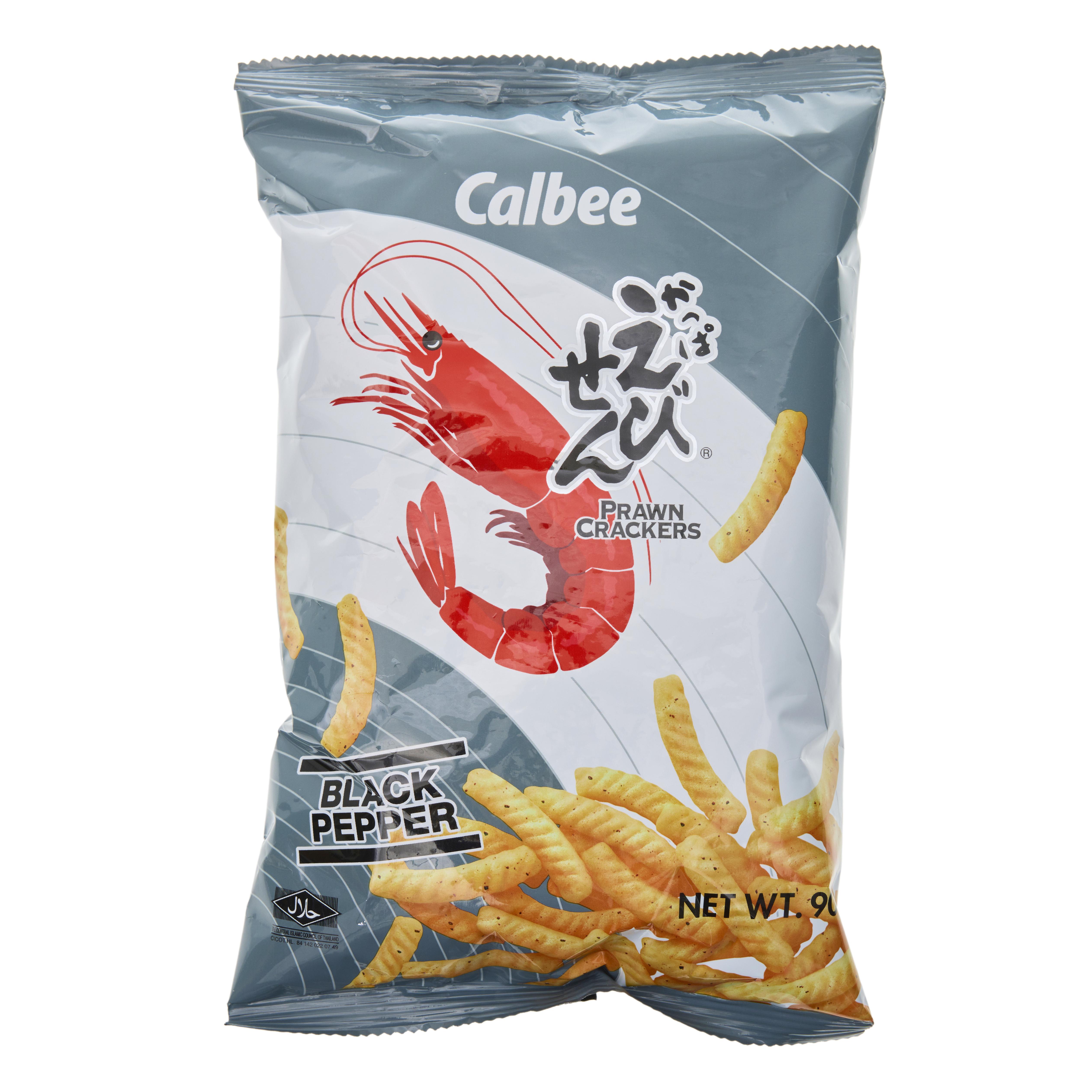 Calbee BBQ Flavoured Prawn Crackers - 90 g - ジャパンセンター
