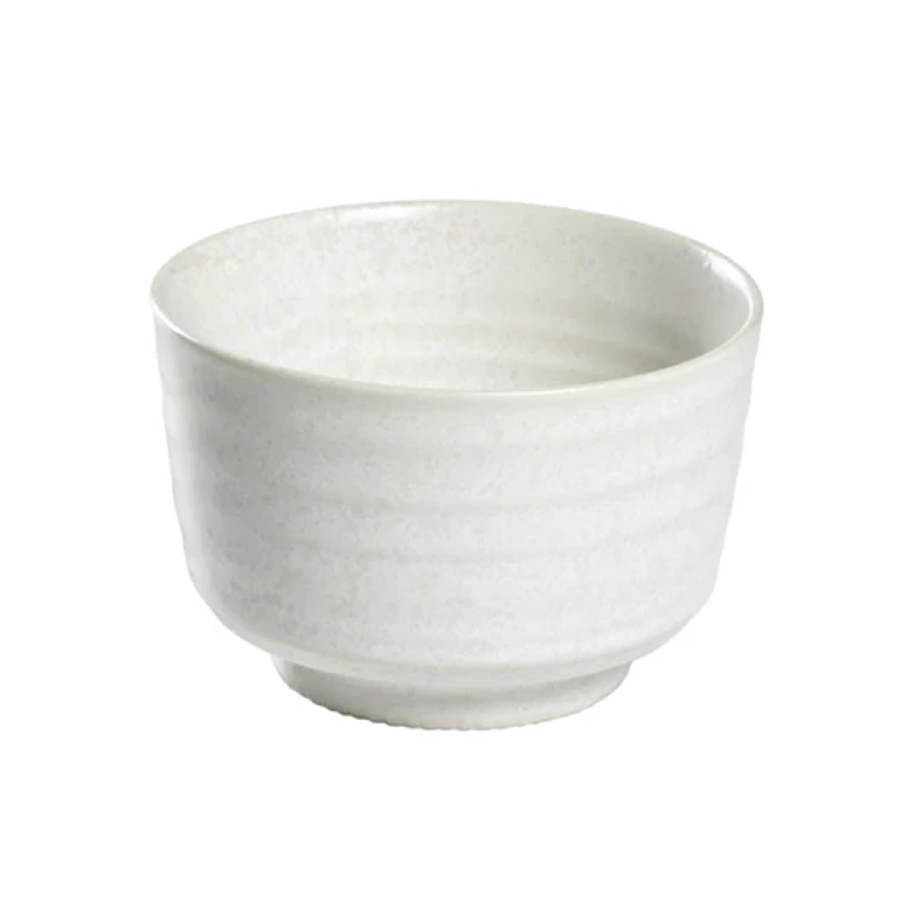 Yamata Seiho Mino Tayo Ceramic Bowl, White - 255g