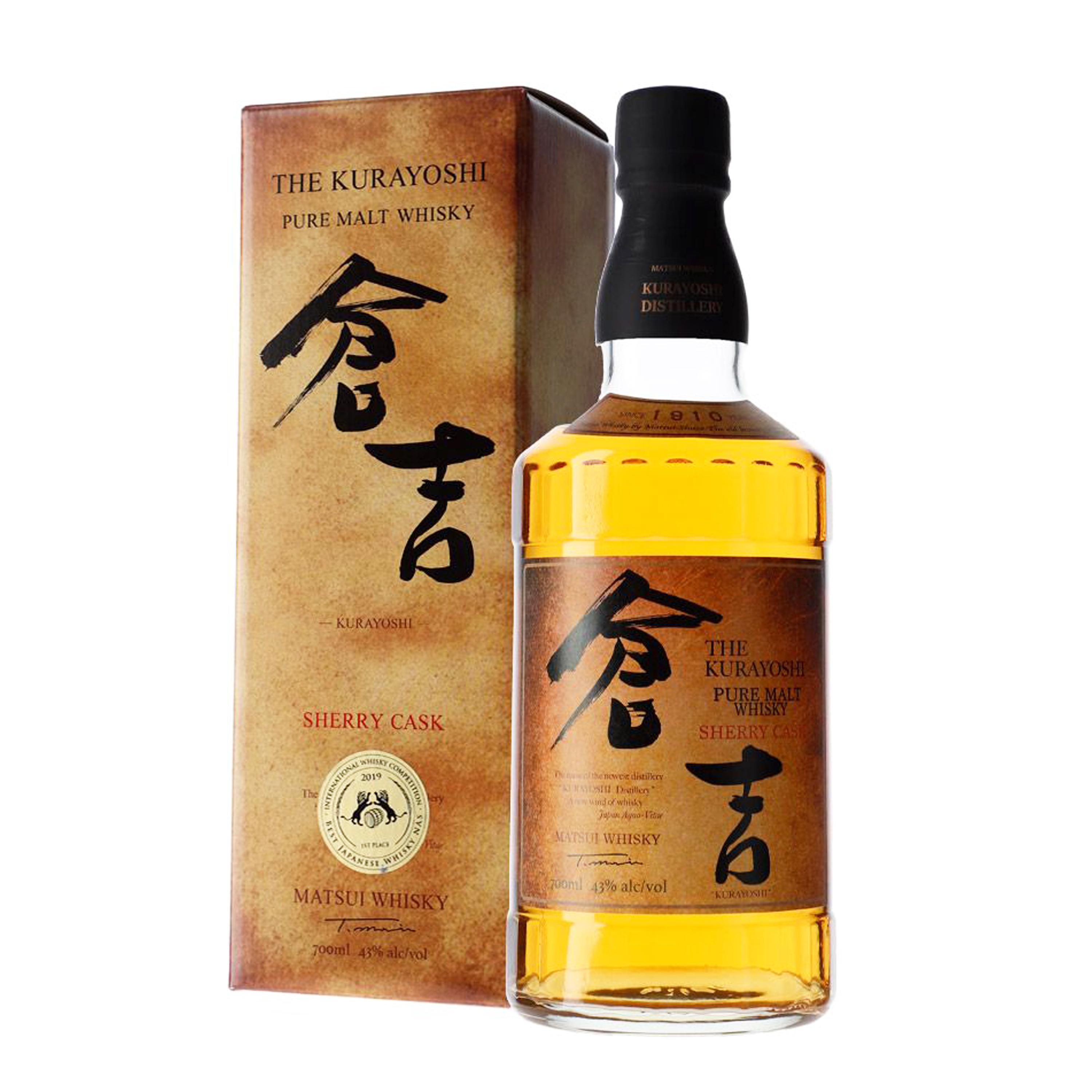 Matsui Whisky The Kurayoshi Japanese Pure Malt Whisky Aged