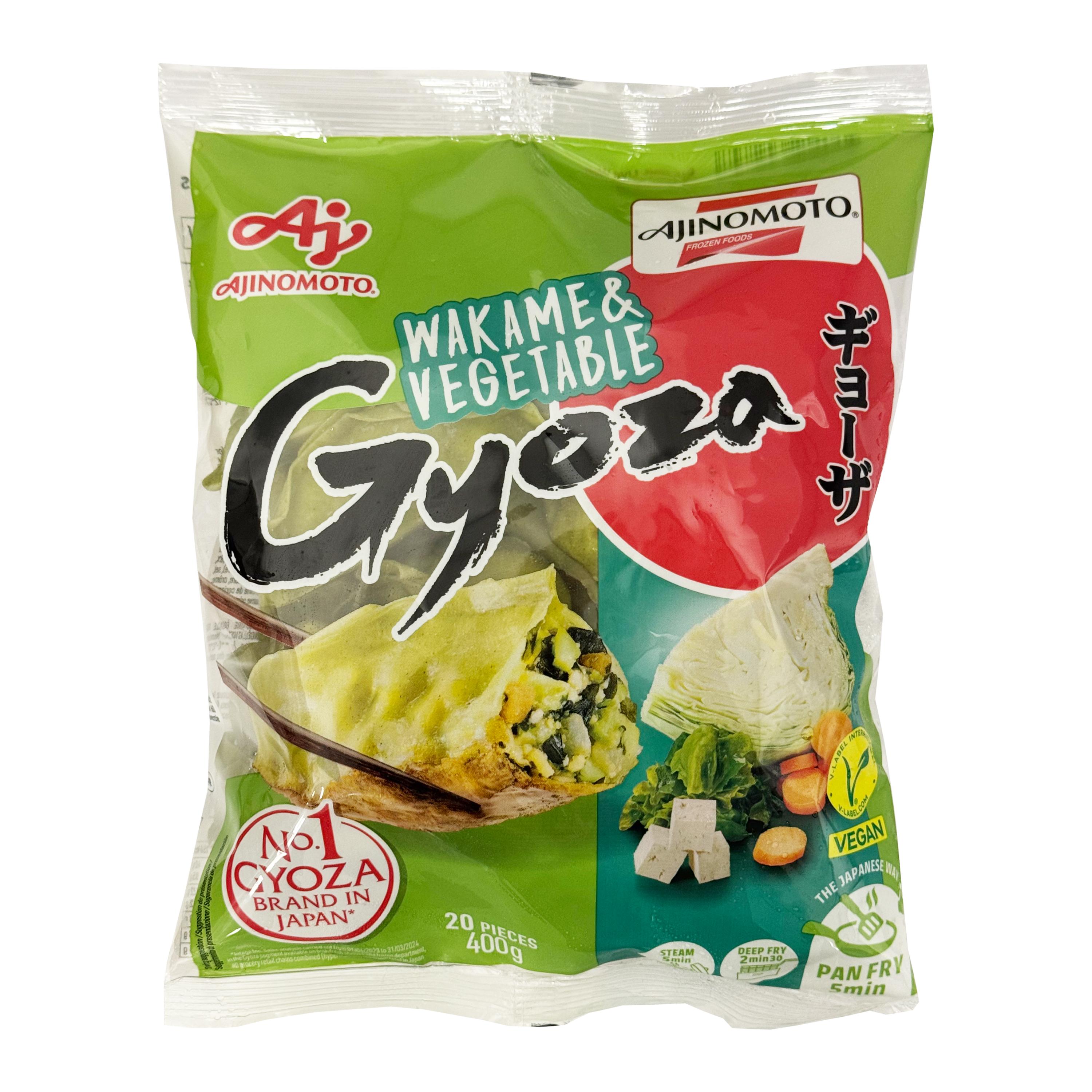 Frozen Ajinomoto Pork Gyoza Dumplings - 600 g, 30 pieces