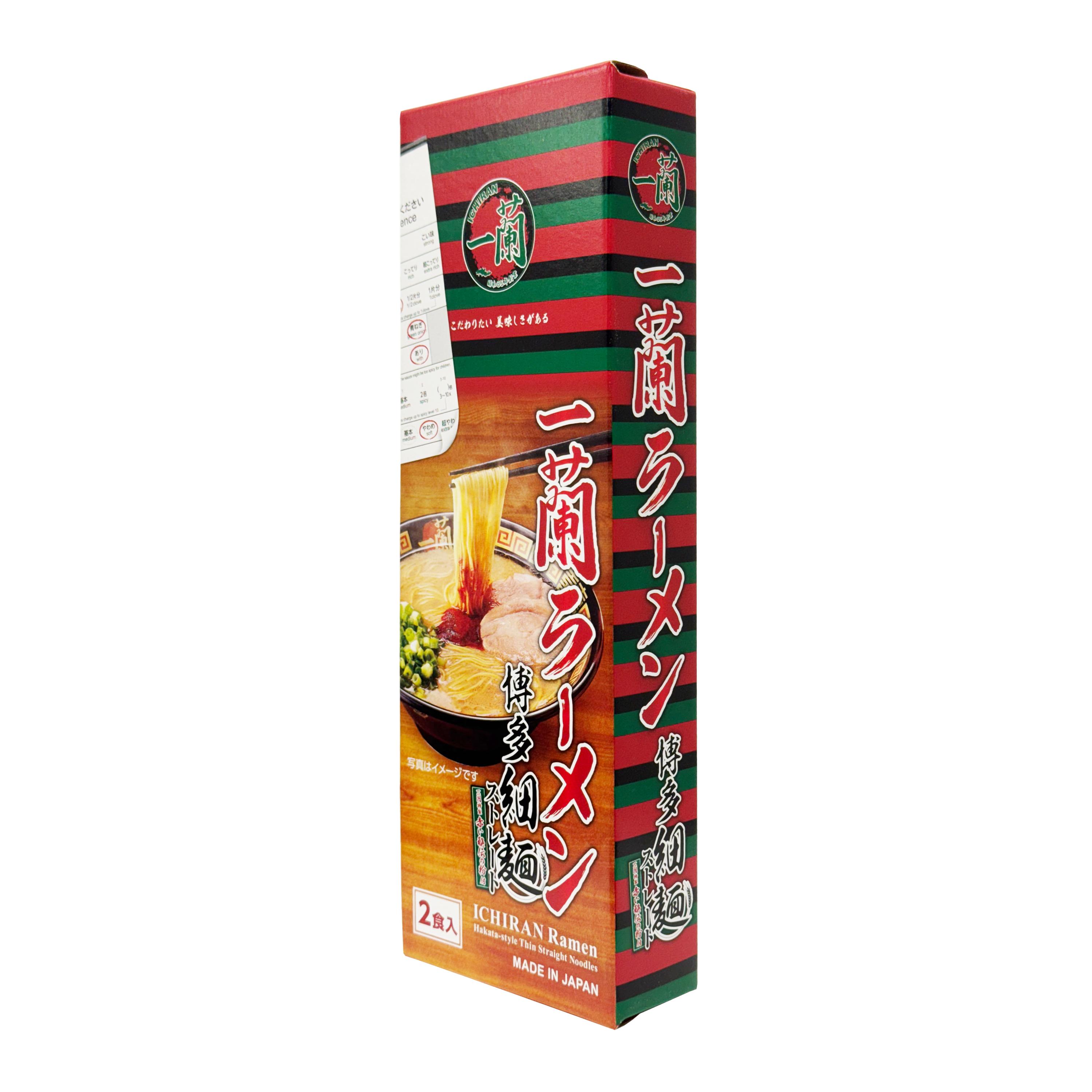 Ichiran Ramen Hakata-style Thin Straight Noodles - 258 g, 2