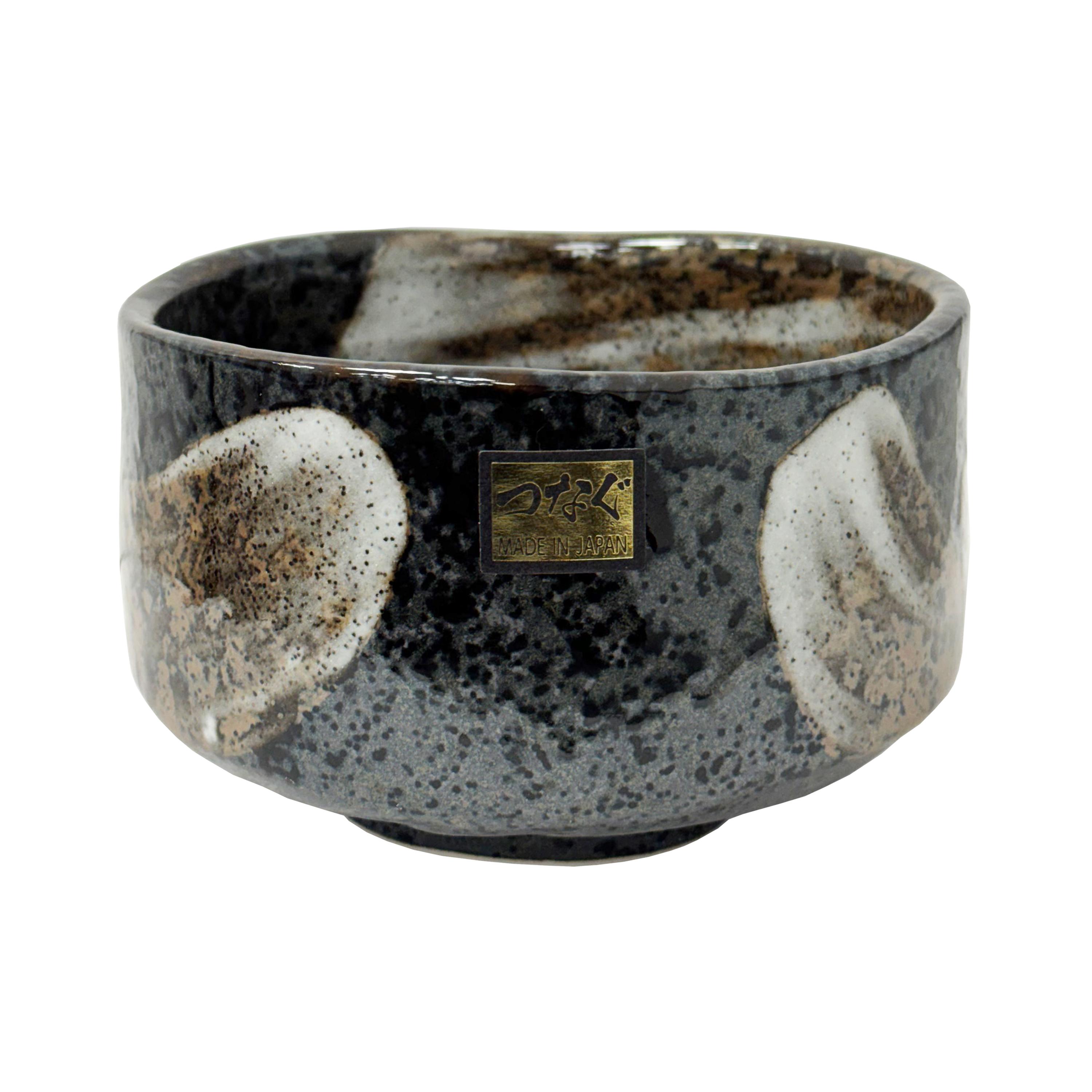 Yamata Seiho Ceramic Akeyo Arahake Matcha Bowl - 430g