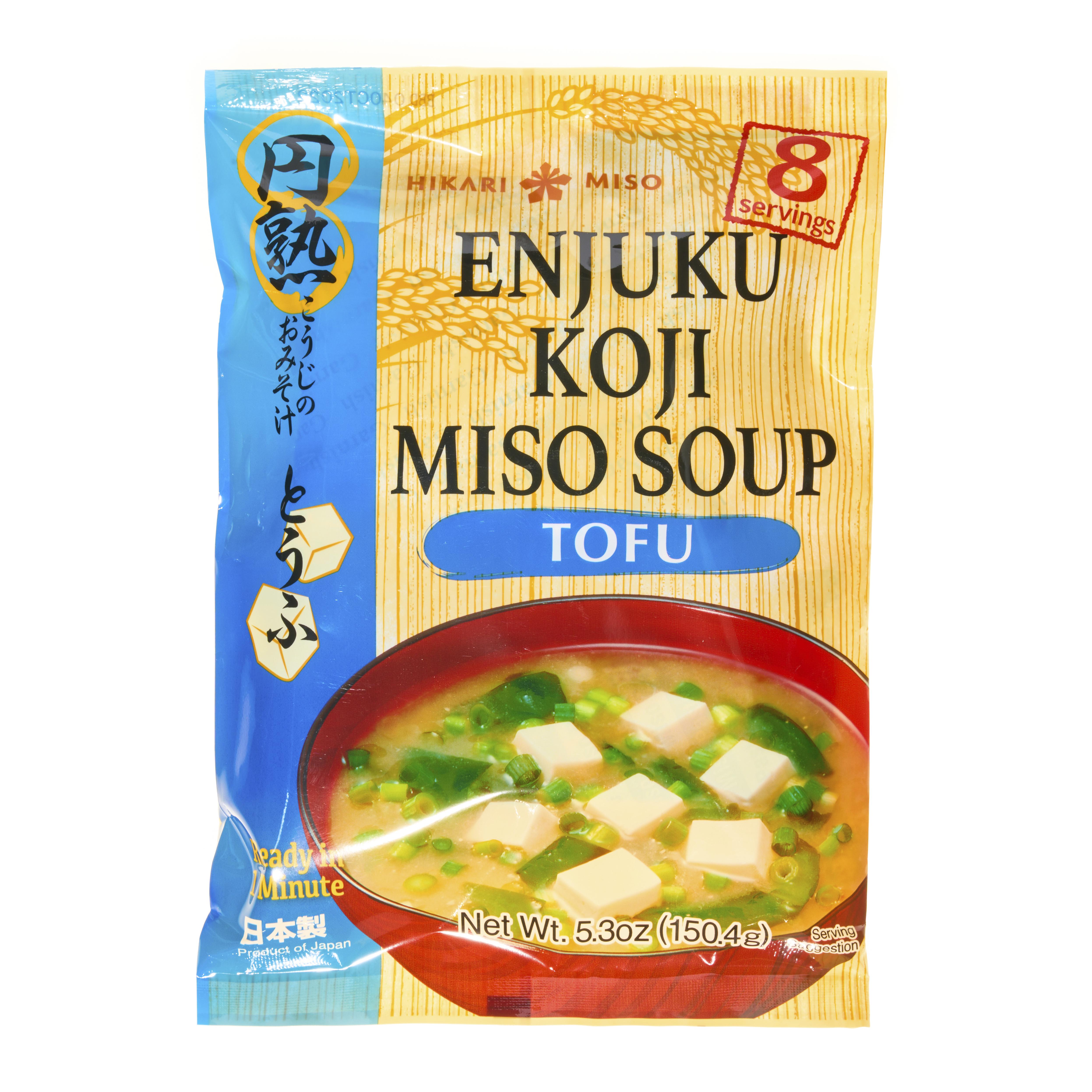Hikari Enjuku Instant Miso Soup, Wakame Seaweed - 156 g, 8
