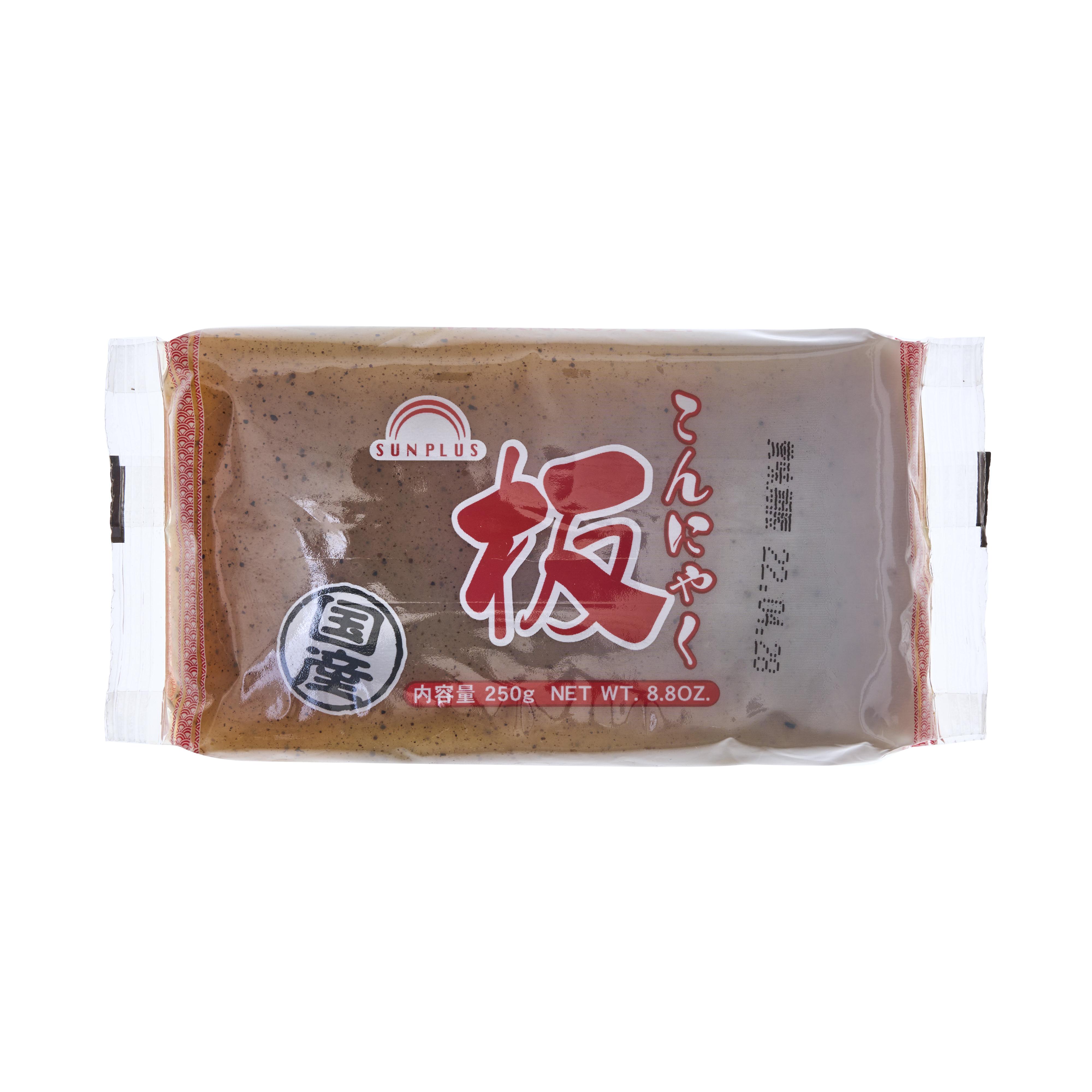 ゆきやこんこんさん専用出品 Sunplus Yam Cake Konnyaku Black - 250 g - ジャパンセンター