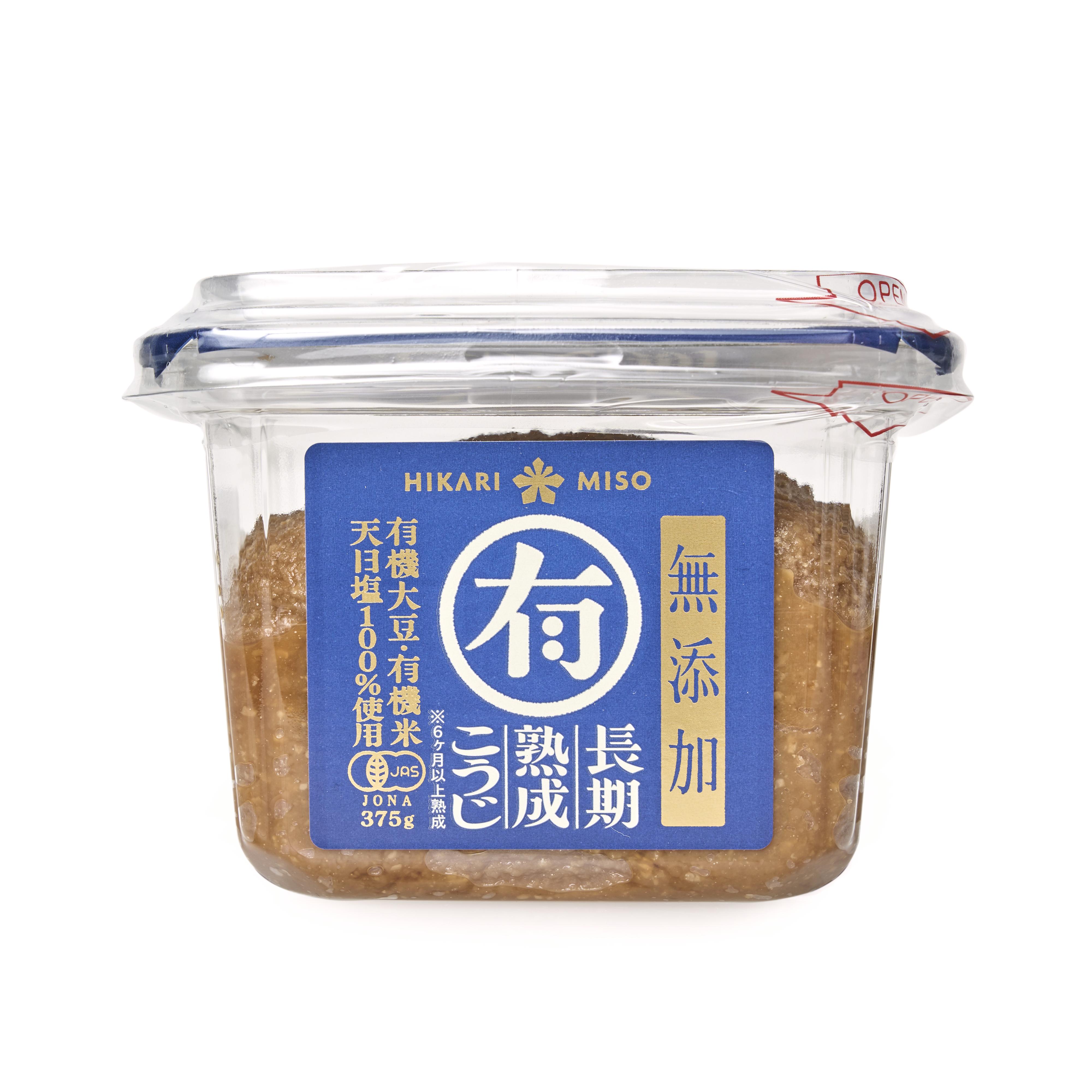 Hikari Enjuku Additive Free Koji Miso - 375 g - ジャパンセンター