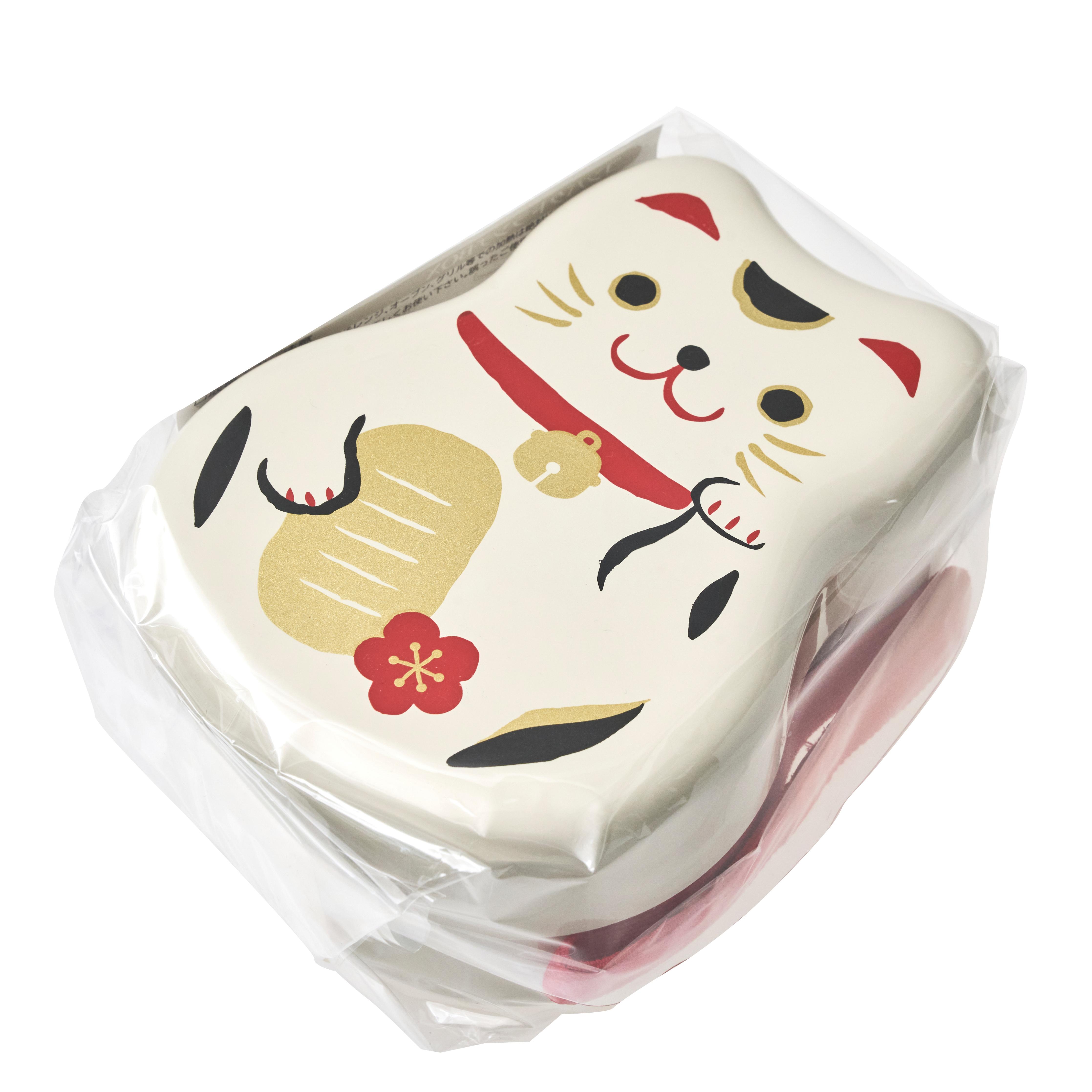 Kokeshi Doll Bento Lunch Box, Large Samurai - 345 g