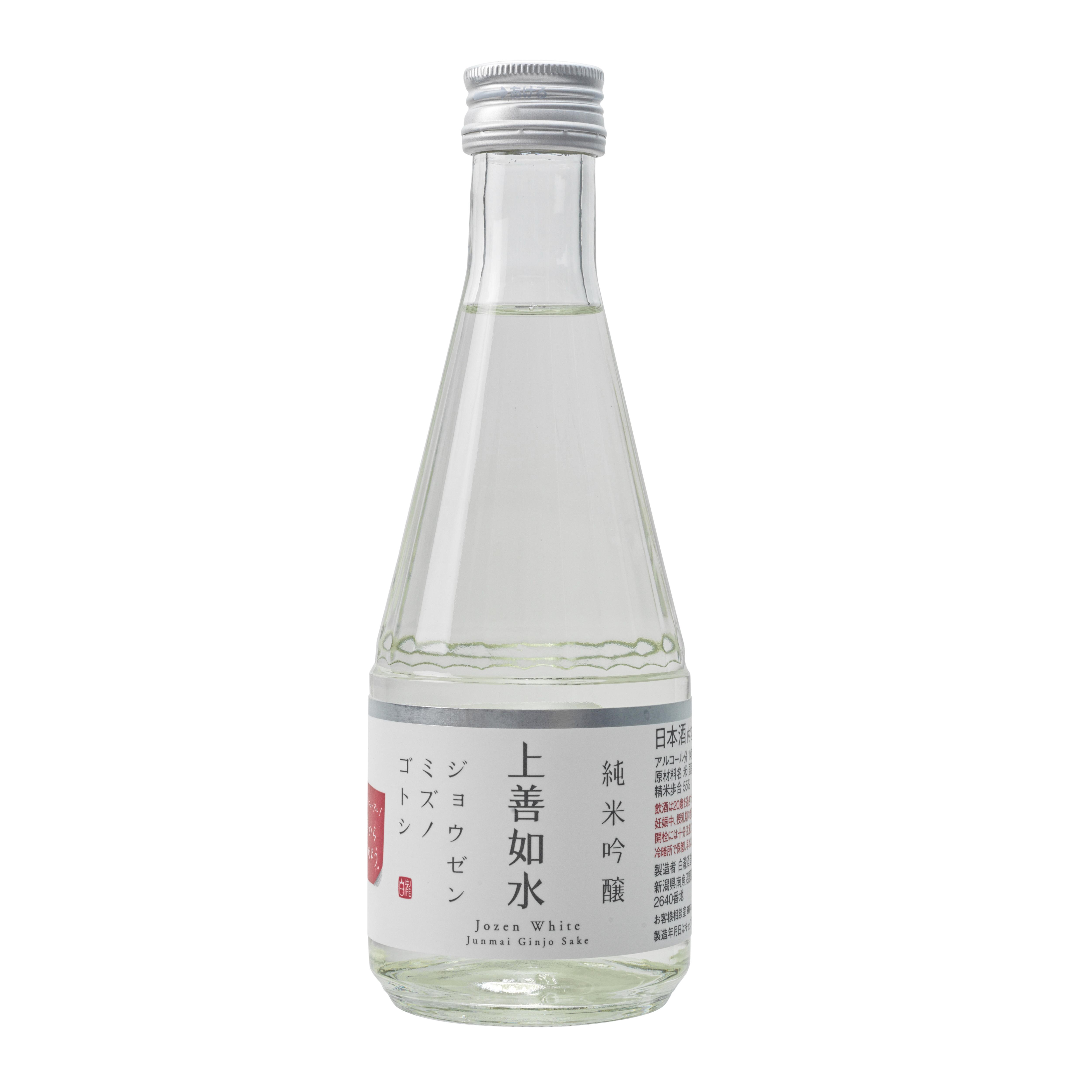 Chilled Shirataki Shuzo Jozen Mizuno Gotoshi Junmai Ginjo Sake