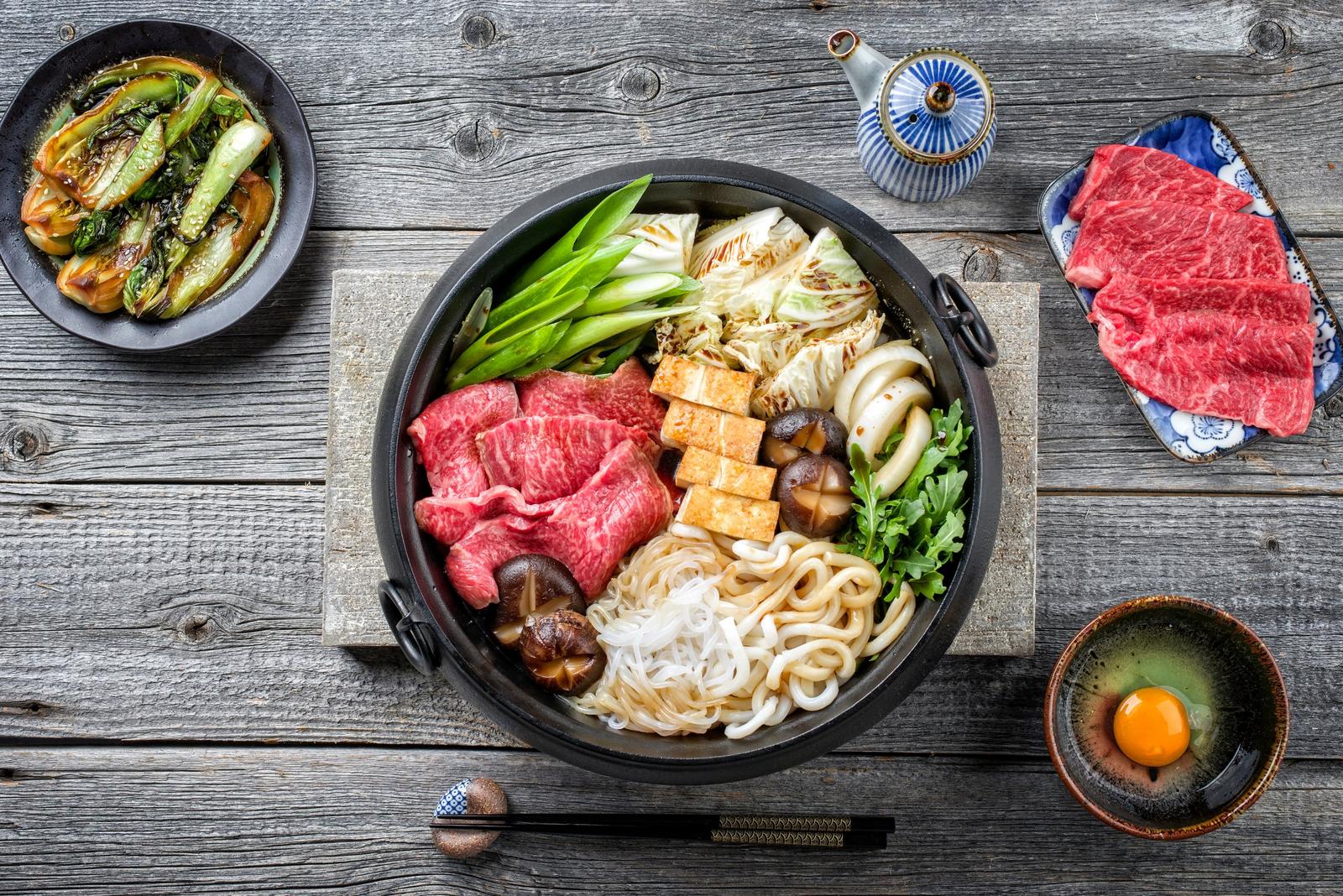 Sukiyaki hot pot