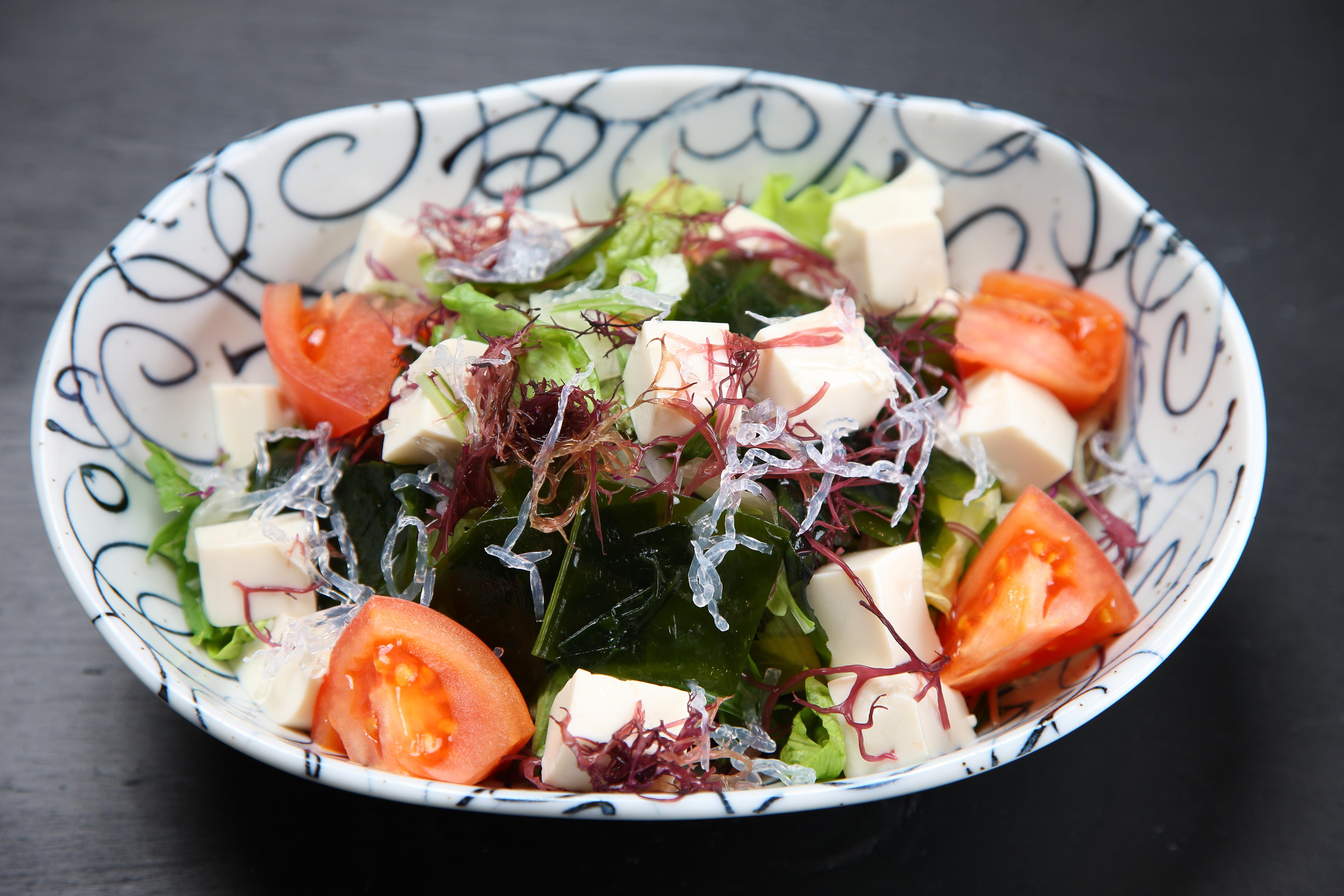 Tofu and vegetables