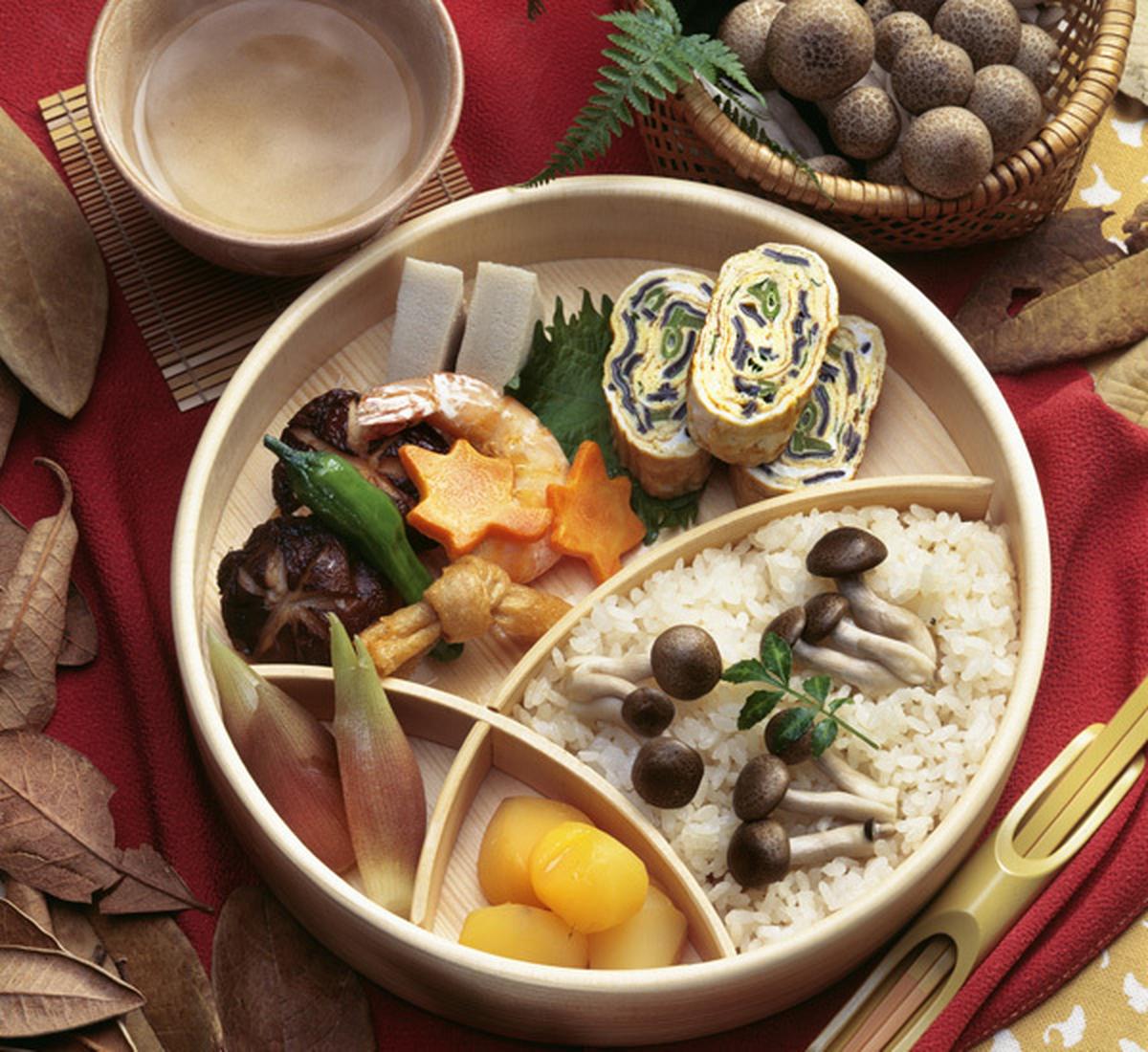 Autumn bento