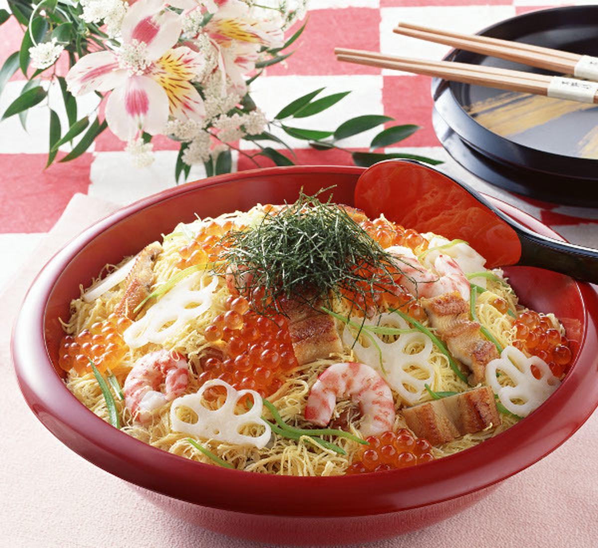 Chirashi zushi