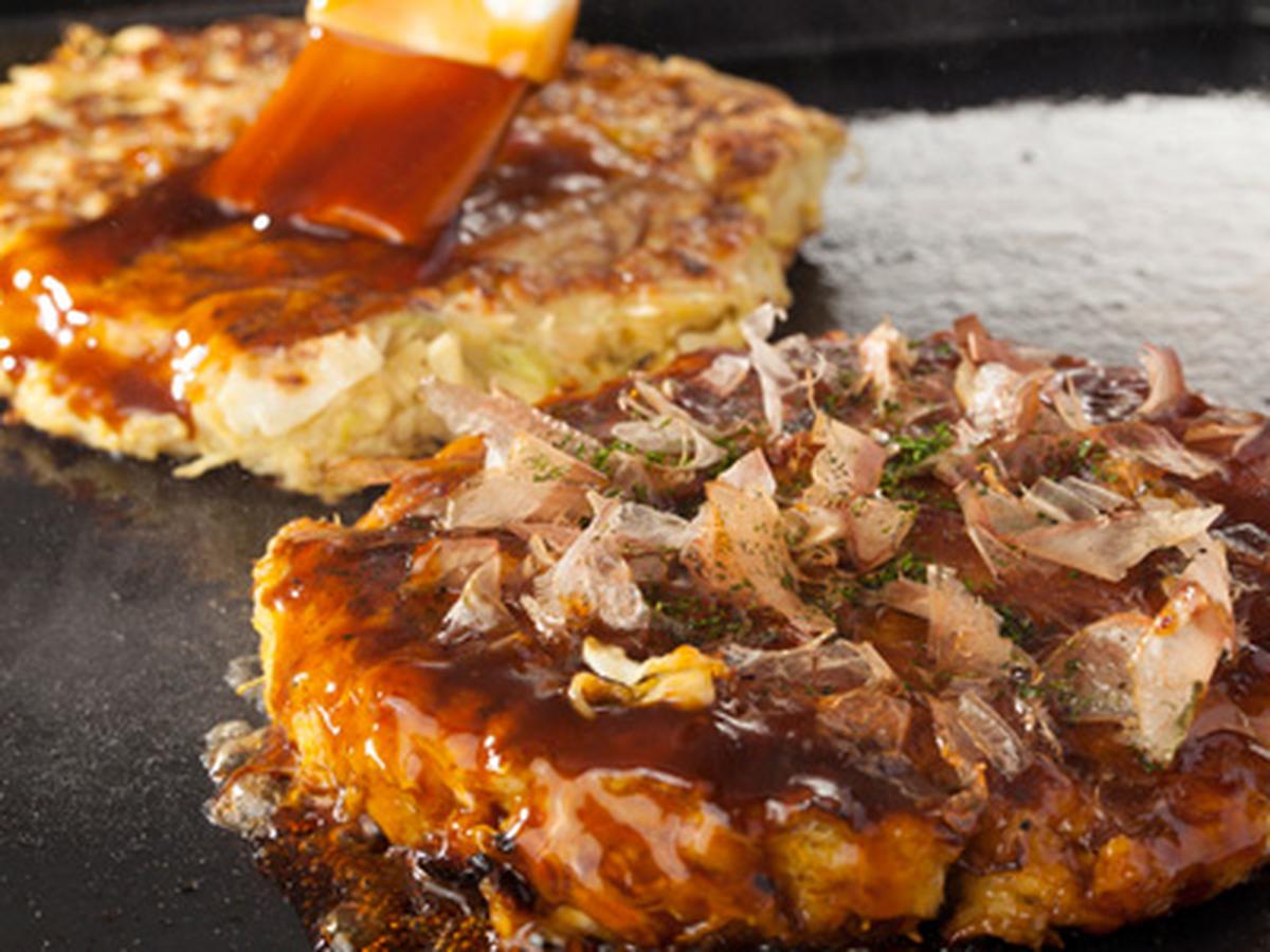Okonomiyaki savoury pancake