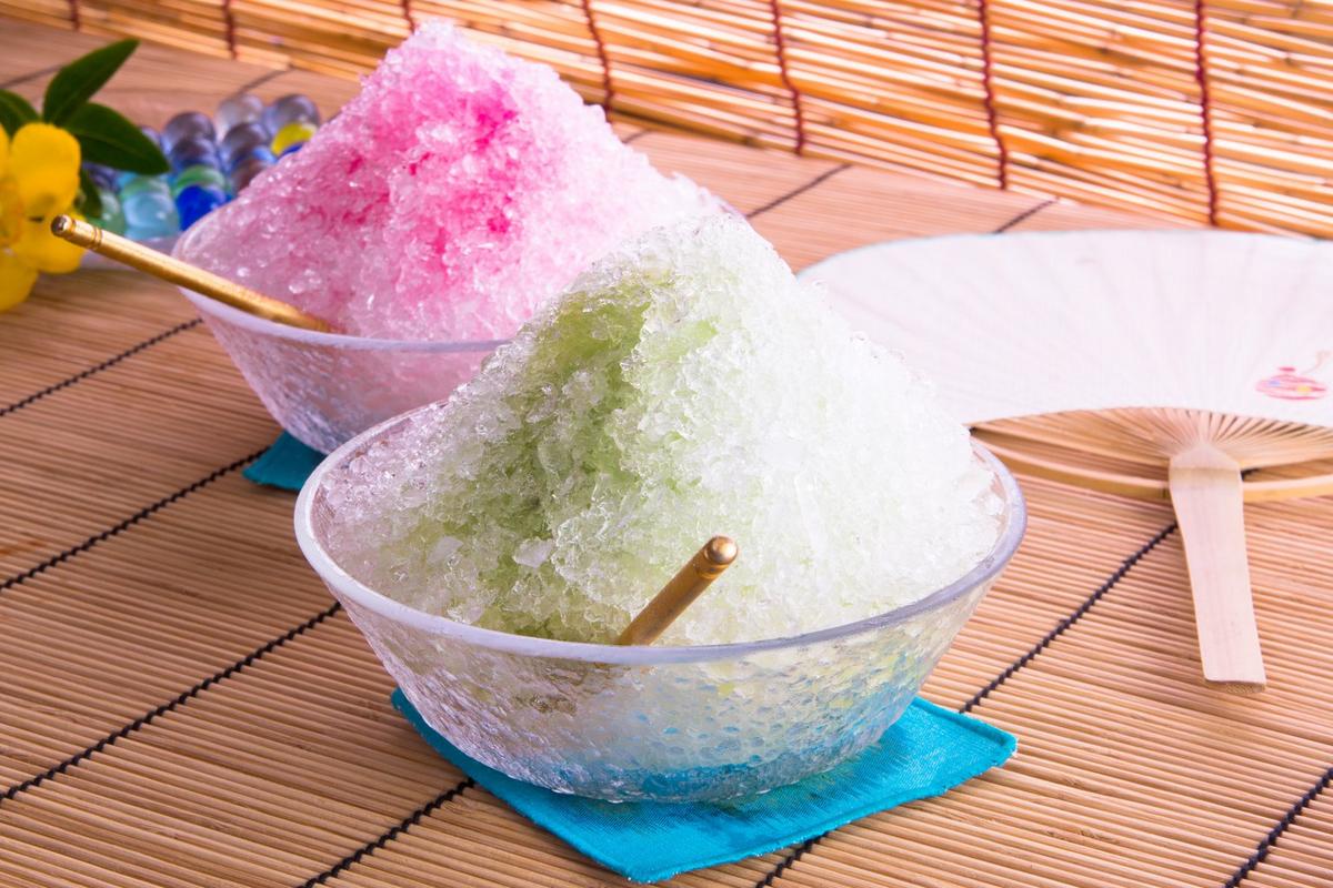 Japanese kakigori ice