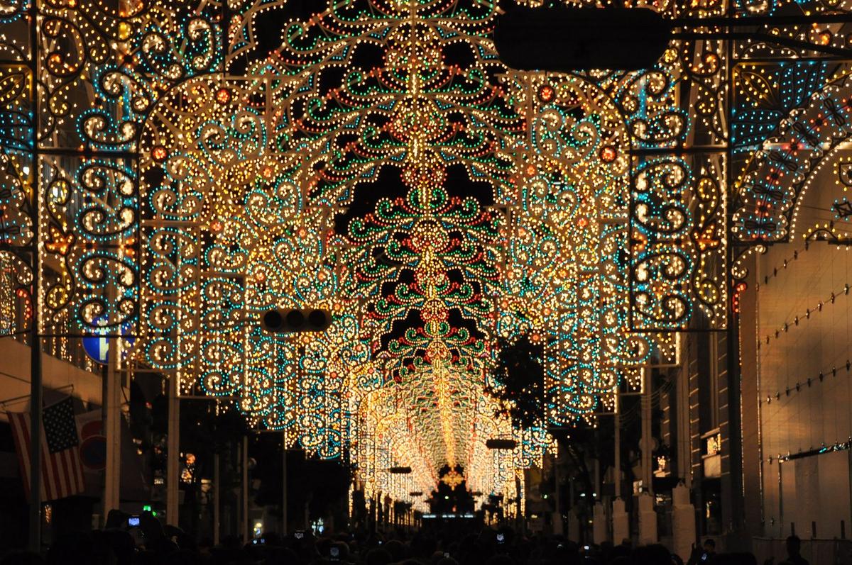 Christmas Luminarie in Kobe Japan