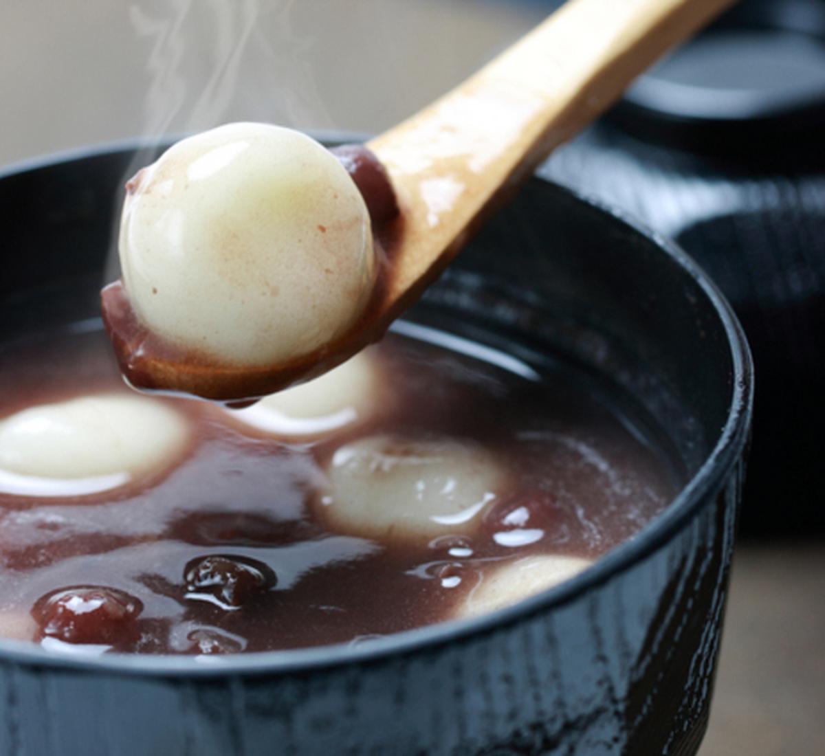 Shiratama Zenzai Sweet Red Bean Soup With Mochi