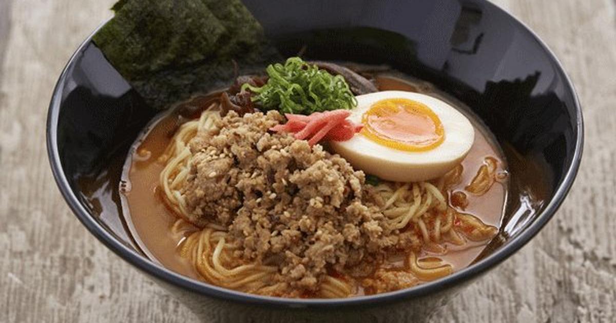 Karaka Tantan Tonkotsu Ramen Noodle Soup Recipe - Japan Centre