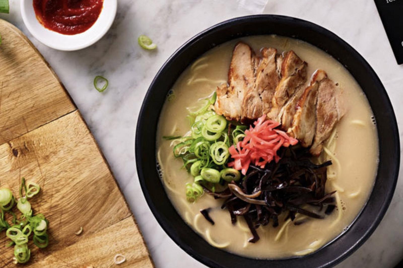 tonkotsu ramen from Shoryu Ramen