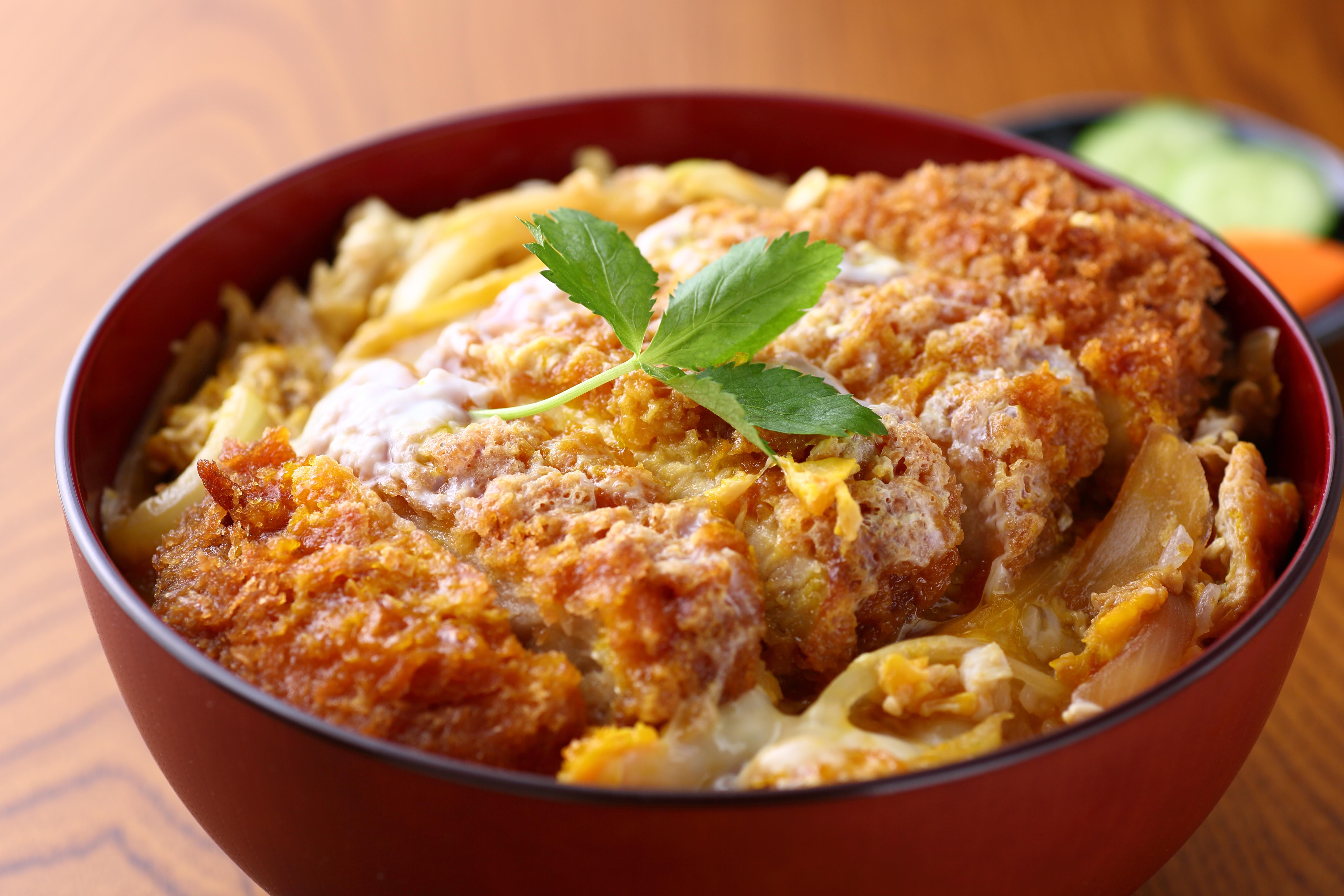 Katsudon rice bowl