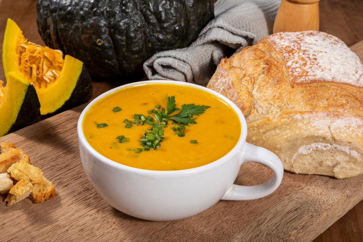 Kabocha pumpkin potage