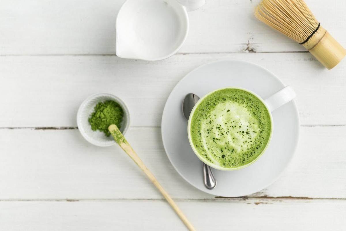 Matcha green tea latte