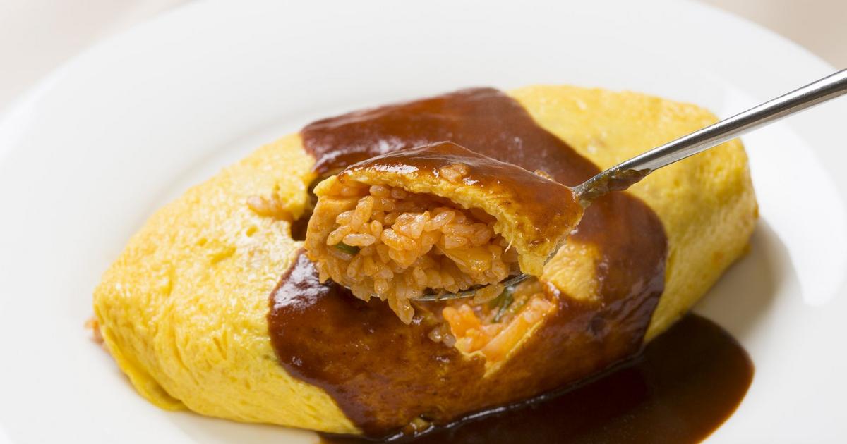 Omurice with Beef and Demi-glace Sauce Recipe - Japan Centre