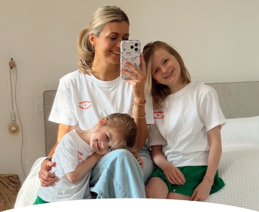 Assortie avec maman JBC