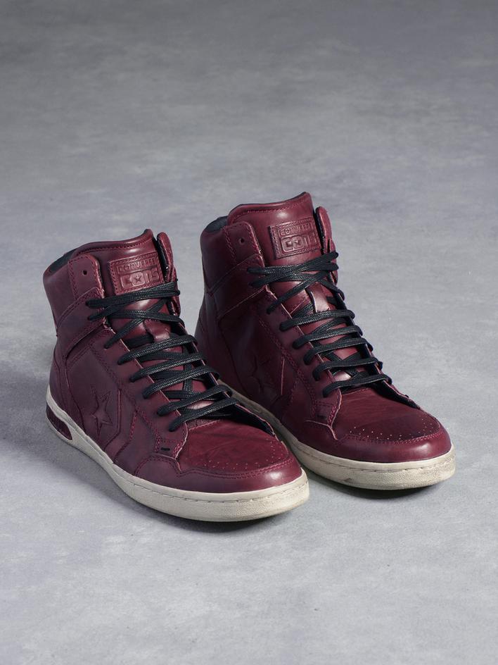 Burgundy Weapon High-Top image number 1