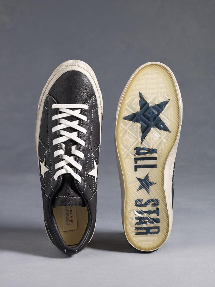 LEATHER ONE STAR LACE UP image number 3