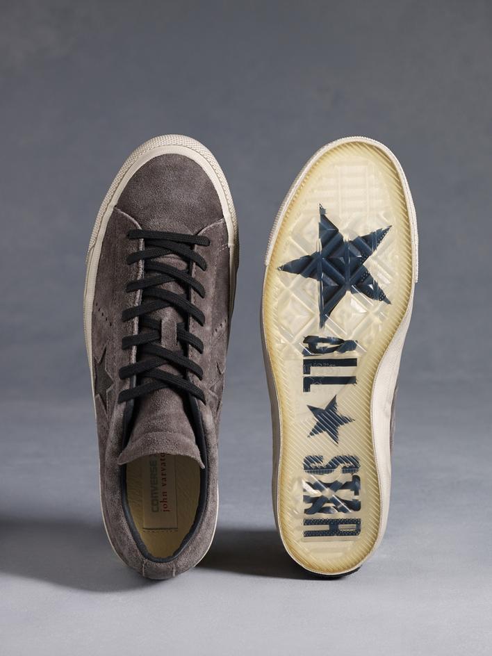 BRUSHED SUEDE ONE STAR LACE UP image number 3