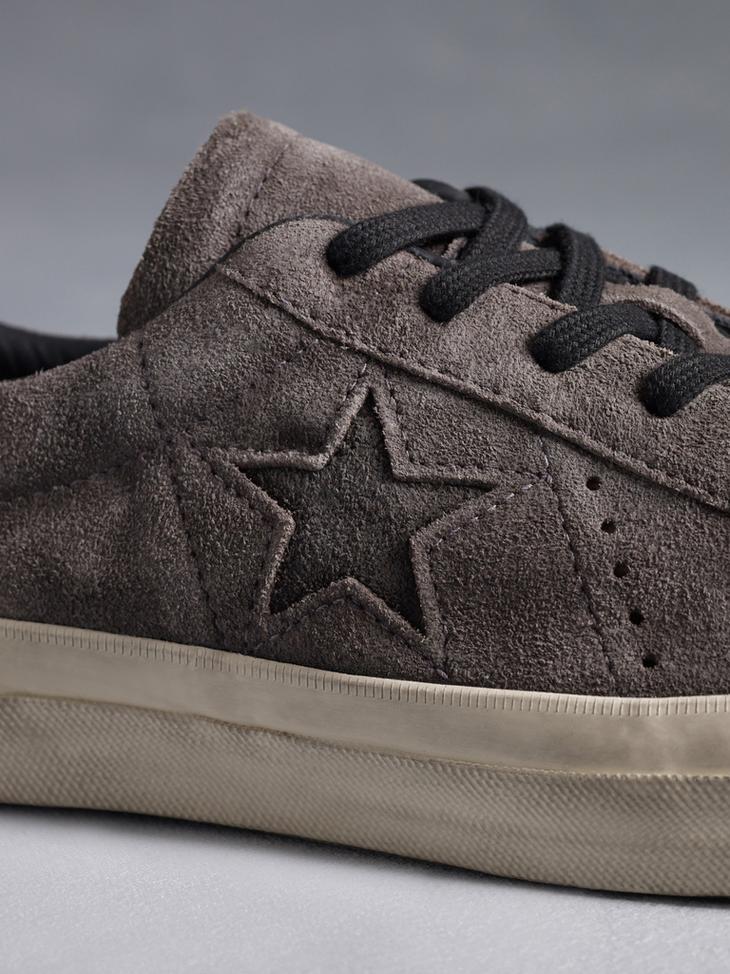 BRUSHED SUEDE ONE STAR LACE UP image number 4