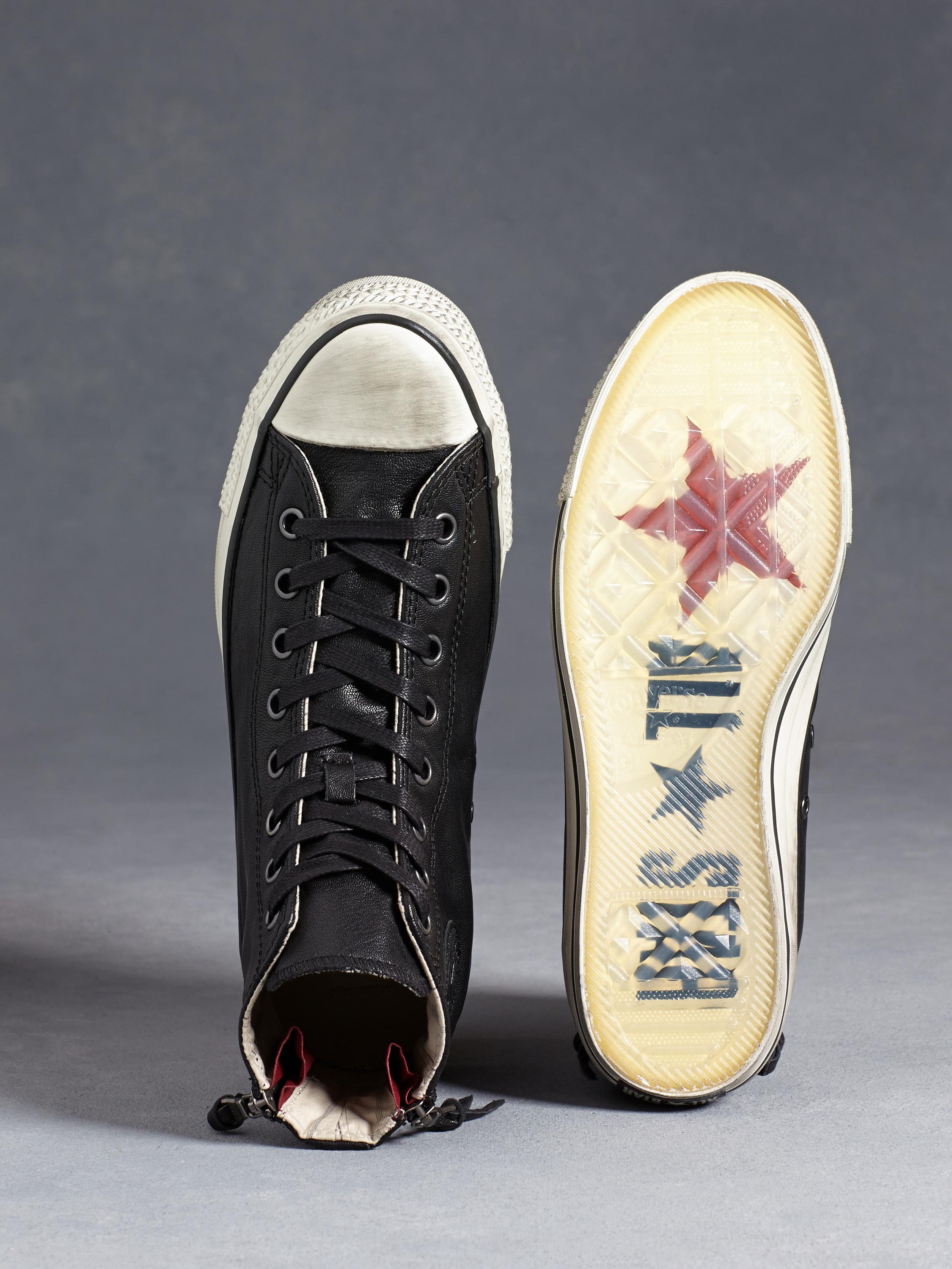 Zipped Leather All Stars image number 3