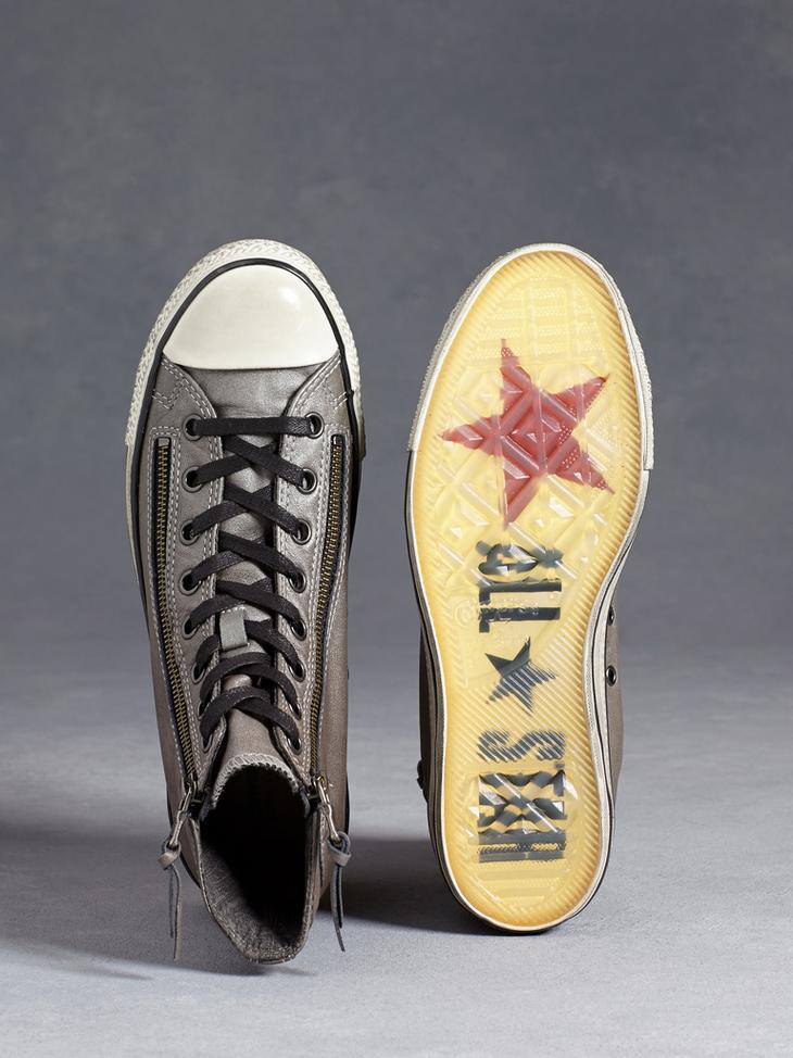 BRUSHED LEATHER ALL STAR DOUBLE ZIP image number 3