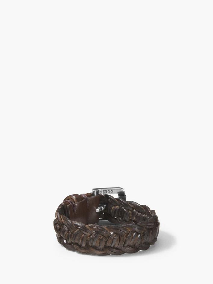 Braided Leather Cuff image number 1