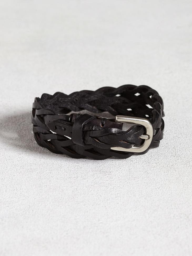 Leather Braided Cuff image number 1