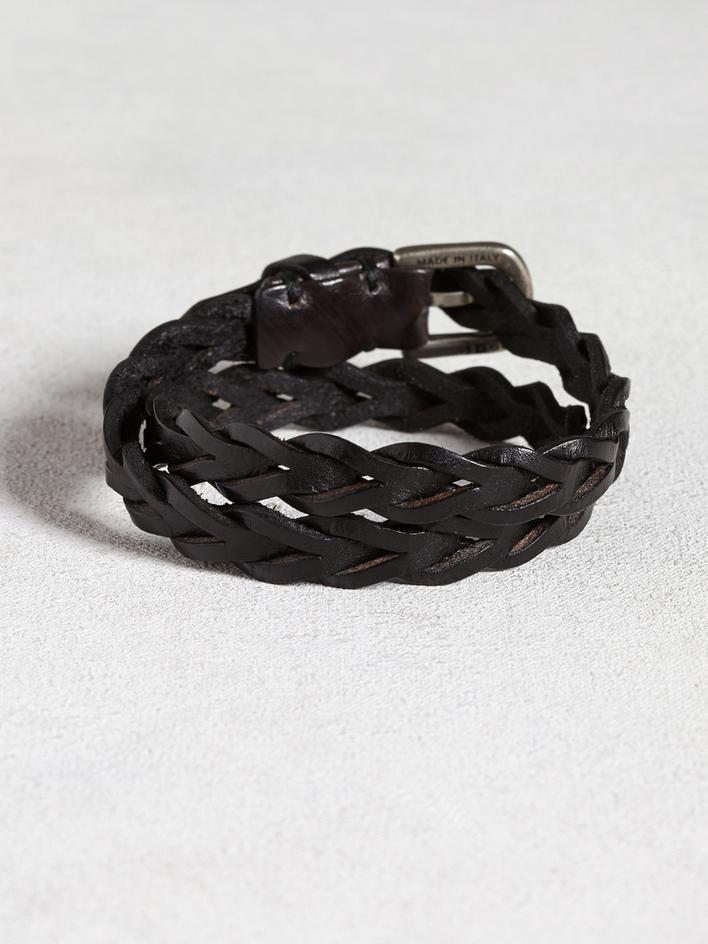 Leather Braided Cuff image number 2