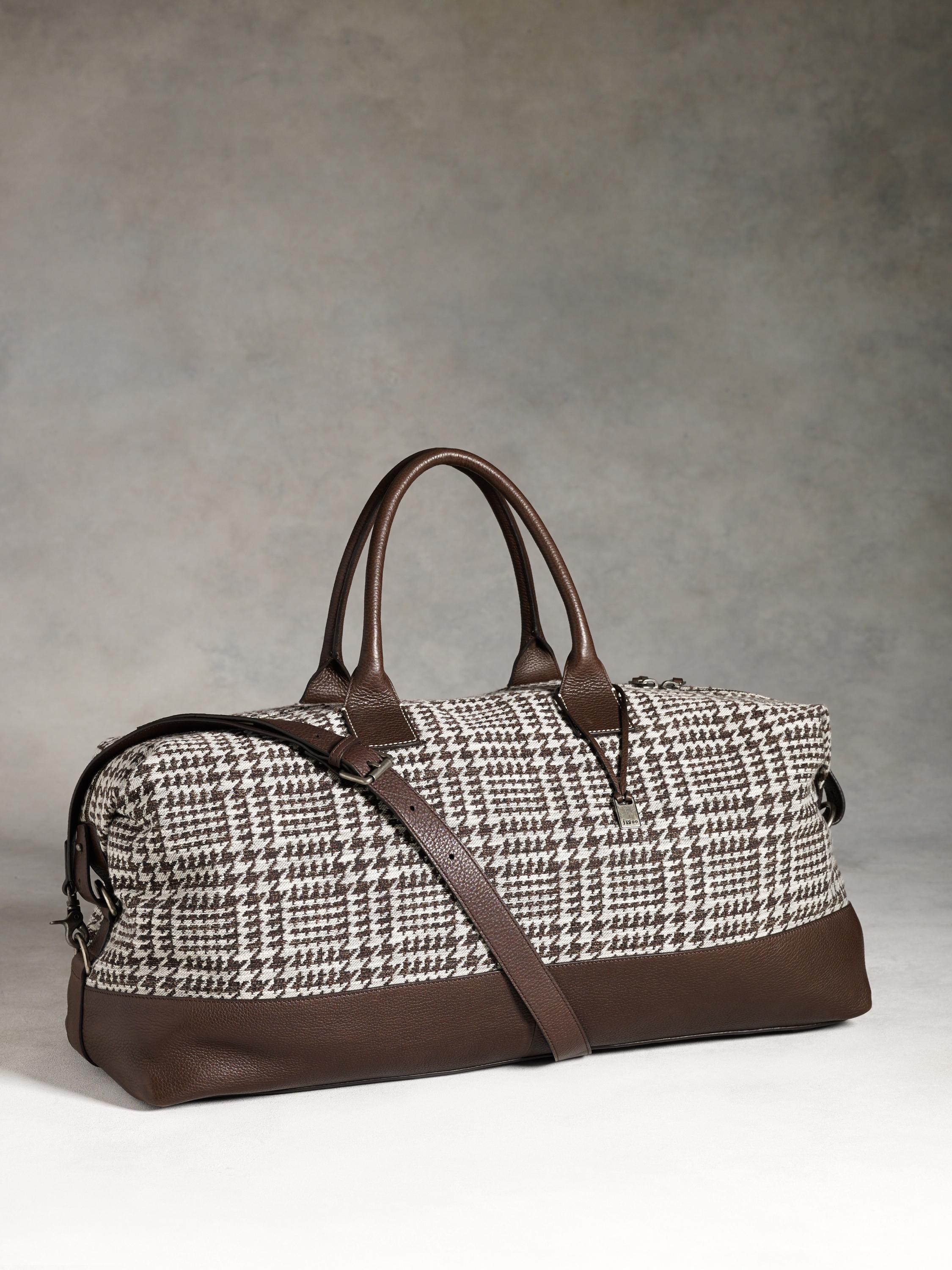 GREENWICH PLAID DUFFLE image number 1