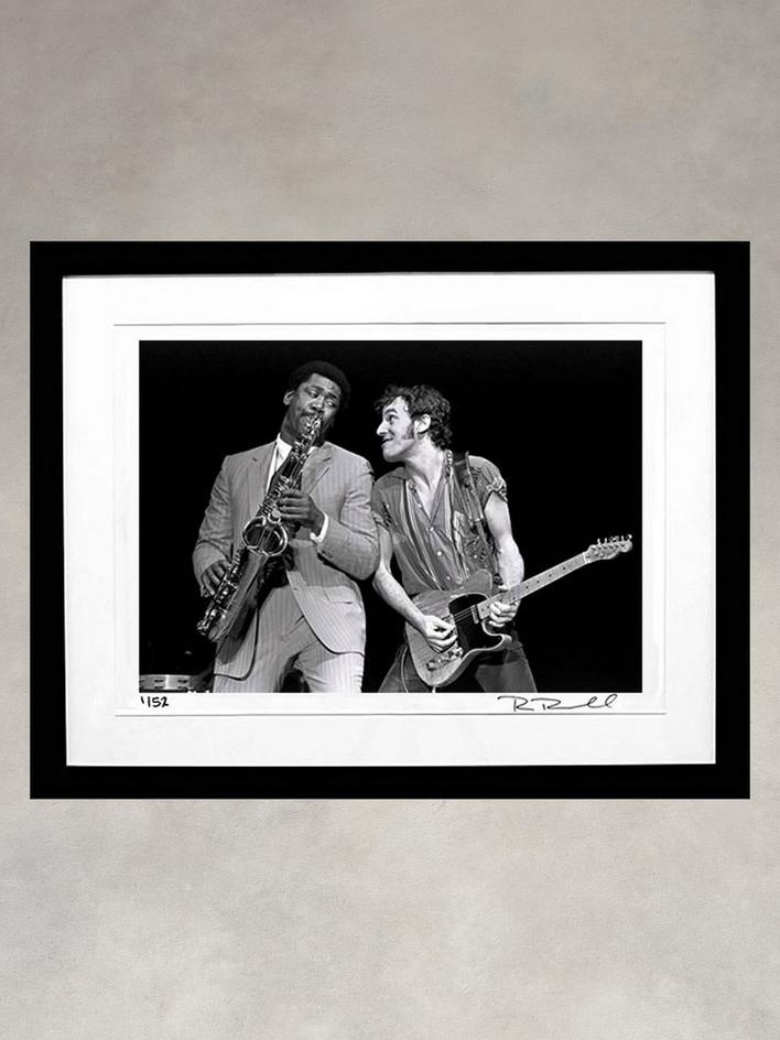 Bruce Springsteen & Clarence Clemons by Ron Pownall image number 1