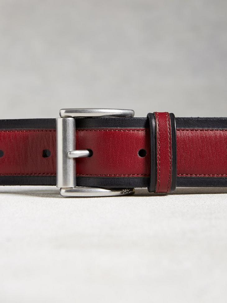 Leather Contrast Belt image number 2