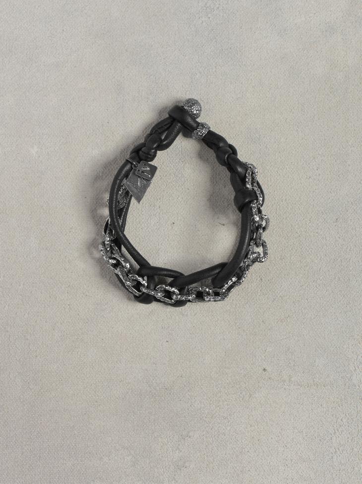 Silver Interlock Bracelet image number 1