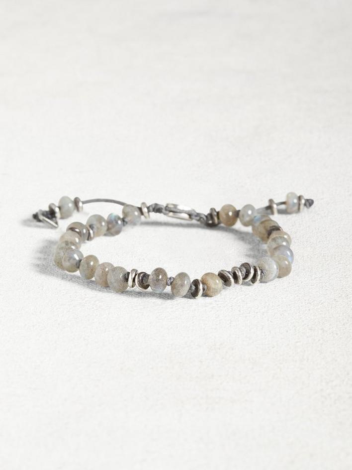 Labradorite and Sterling Silver Bracelet image number 1