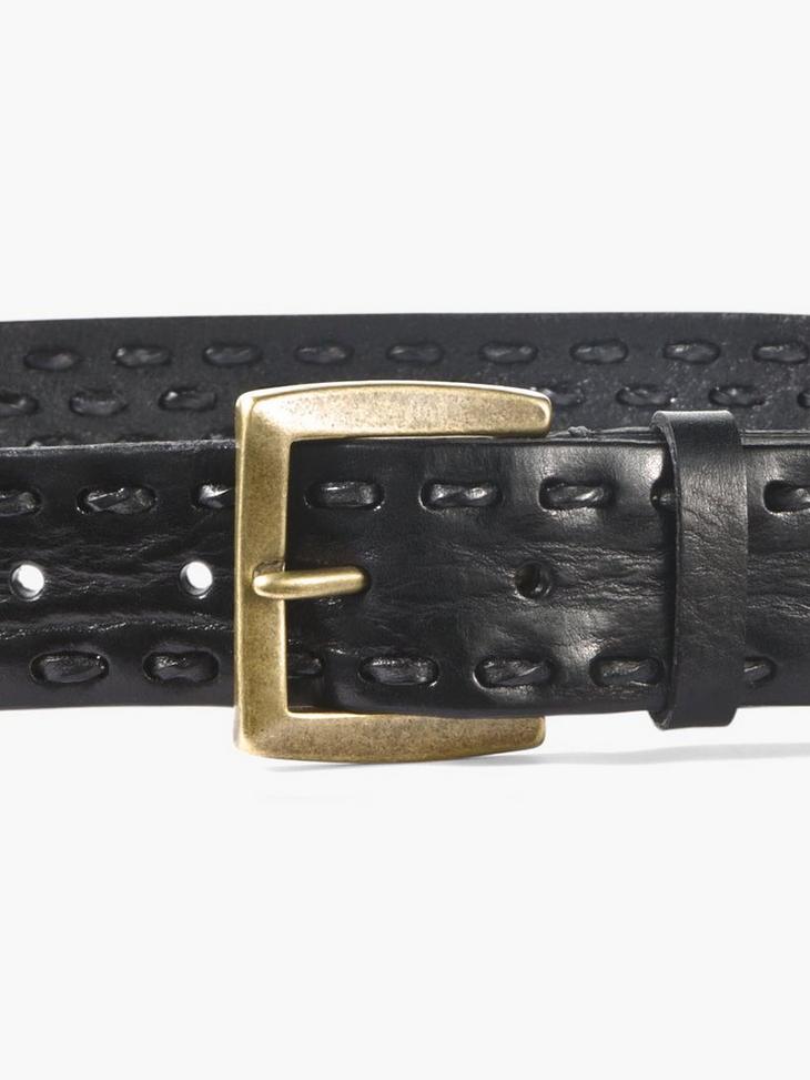 Knotted Leather Belt image number 2