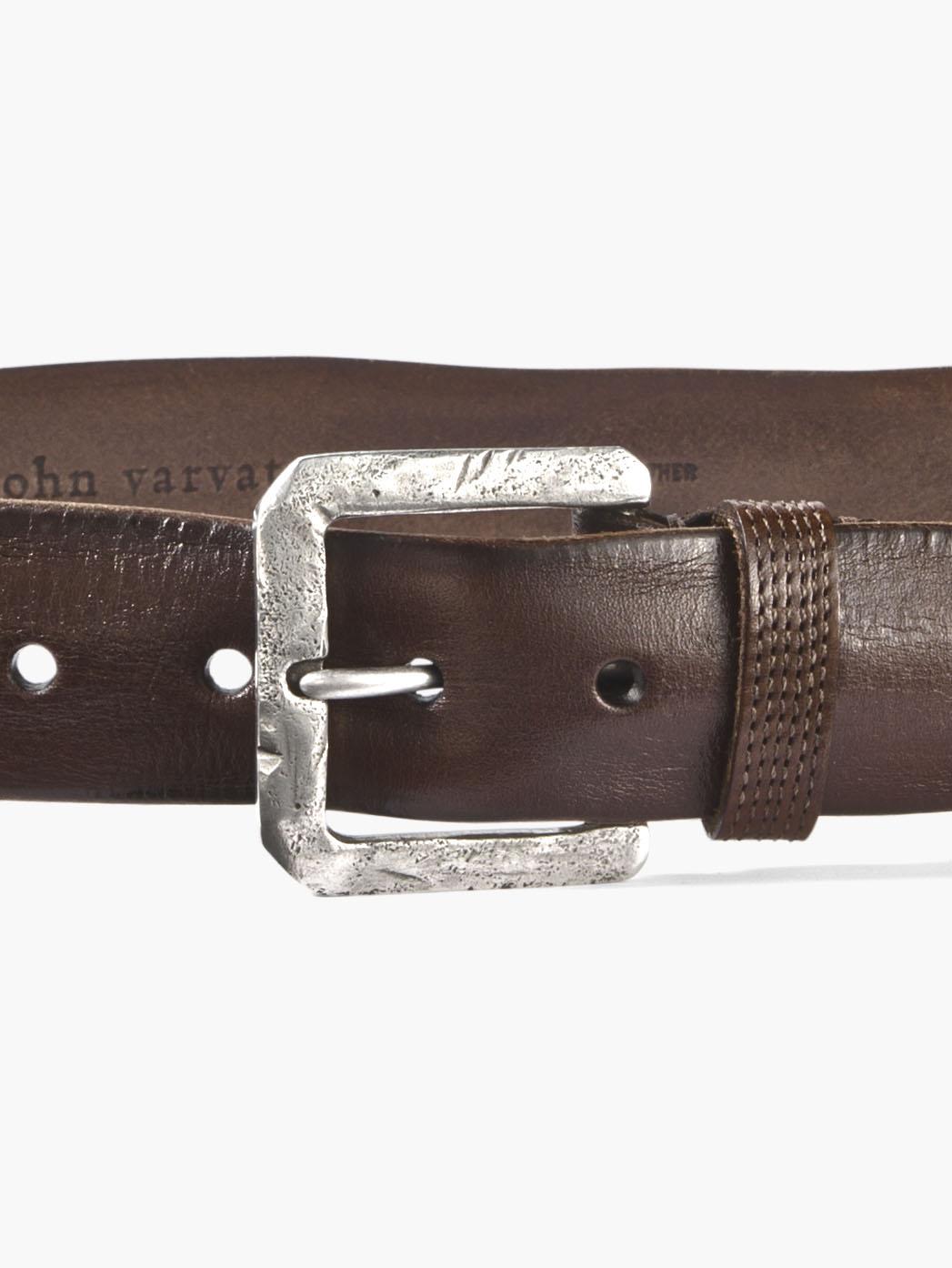Stitch Detailed Leather Belt image number 2