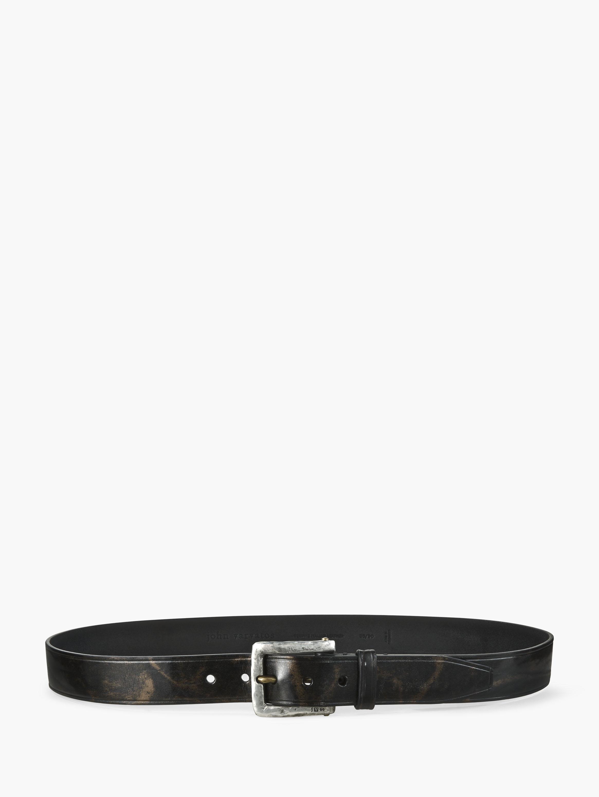Two-Tone Leather Belt image number 1