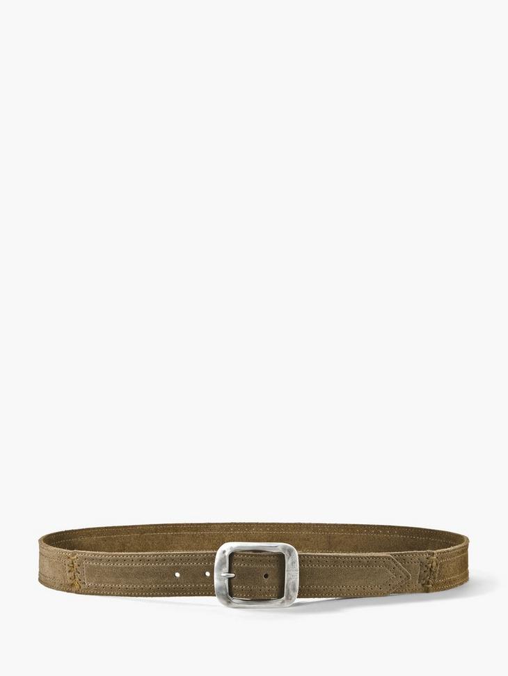 35MM PERF EDGE SUEDE W/ HAMMERED O-BUCKLE image number 1