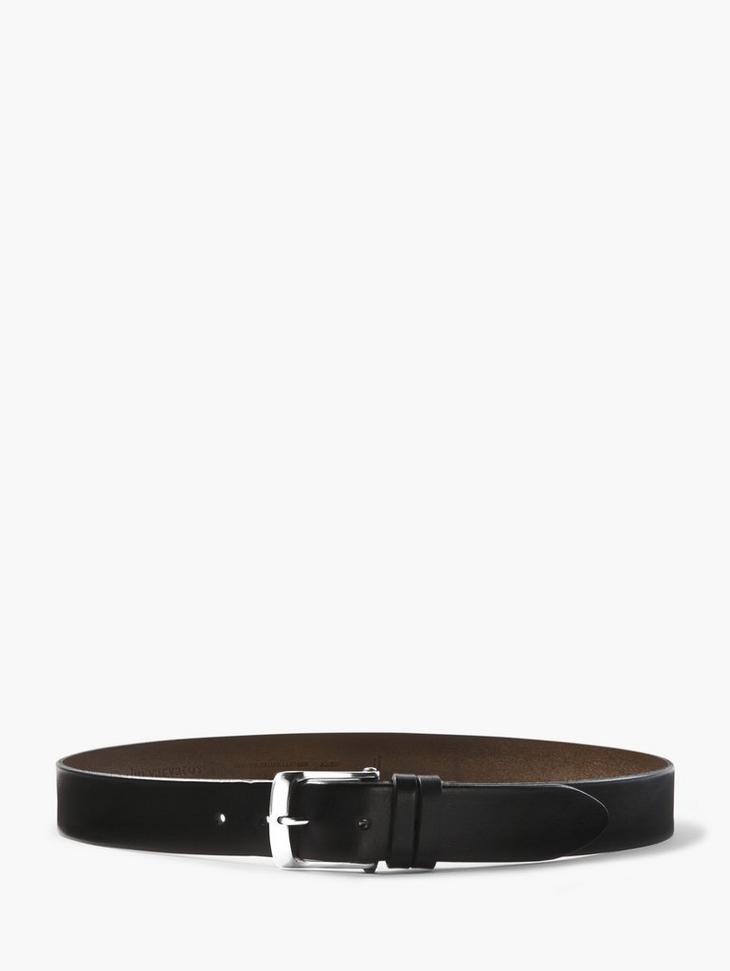 GRADIENT STAIN LEATHER BELT image number 1
