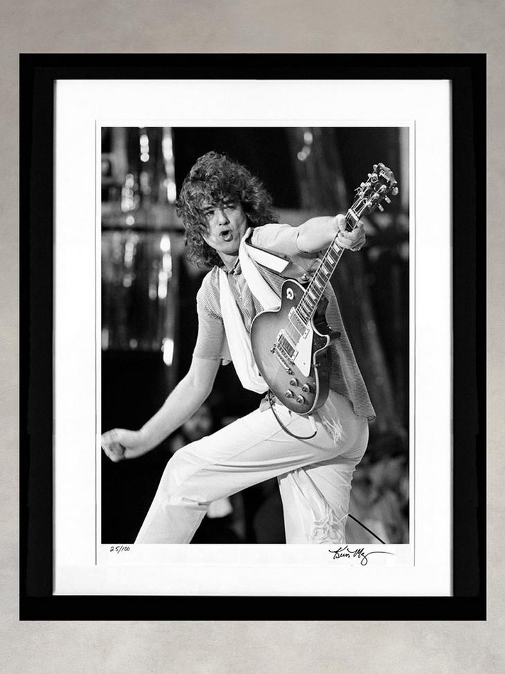 Jimmy Page by Kevin Mazur image number 1